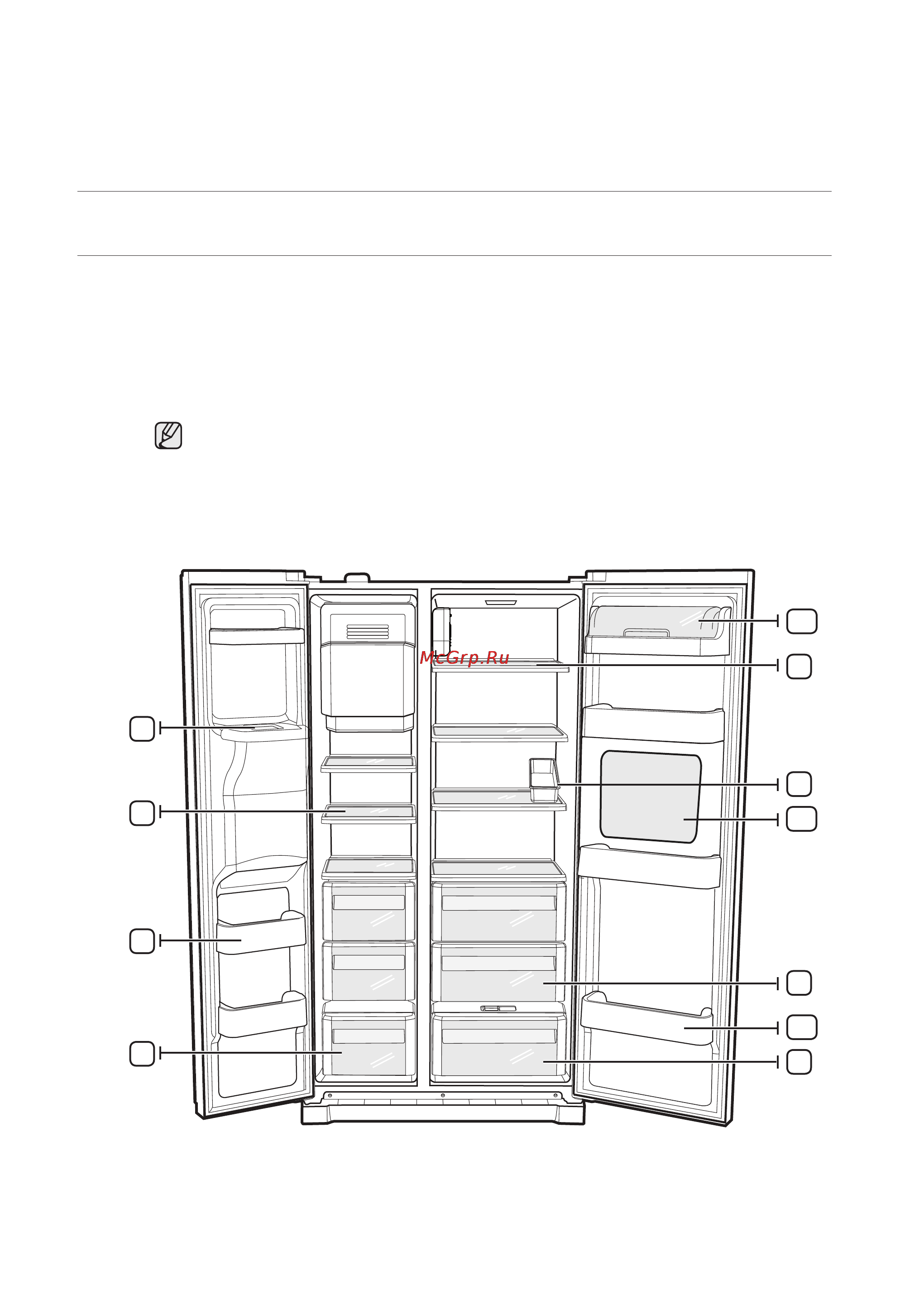 Samsung RSA1SHVB [28/38] Эксплуатация холодильника