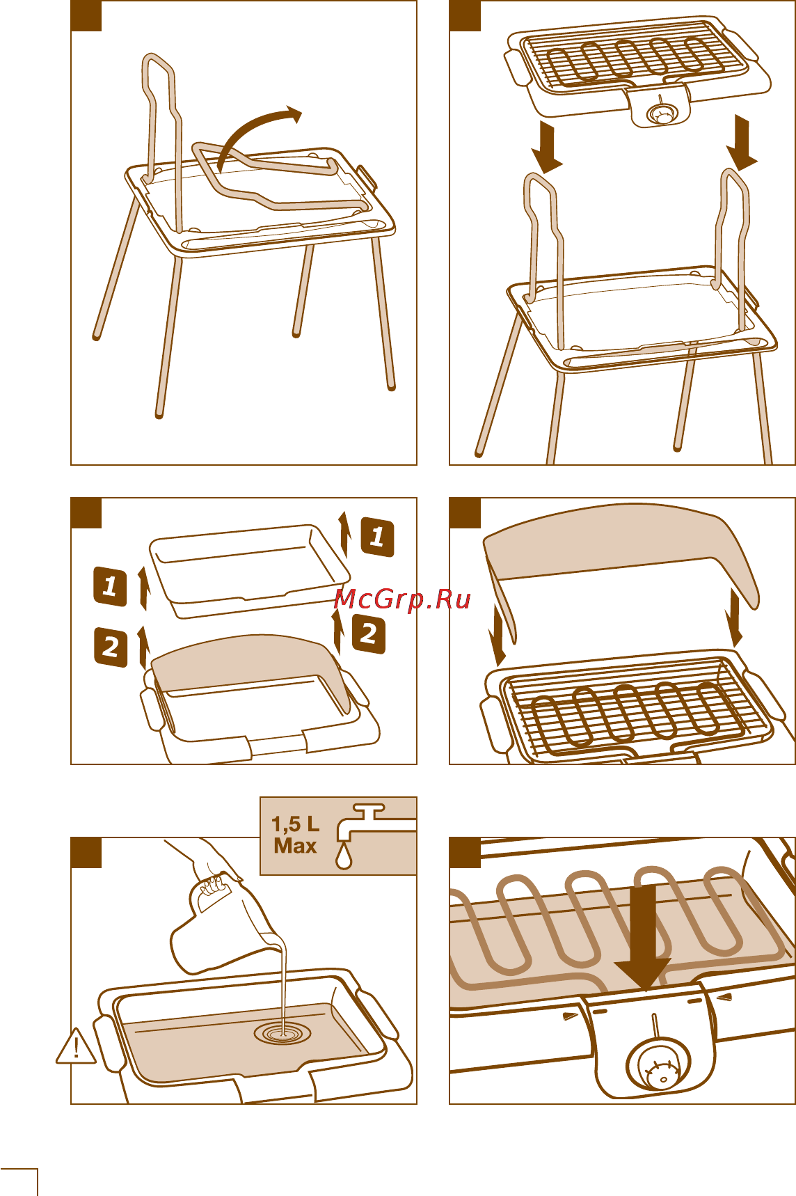 Tefal CB2100 Инструкция по эксплуатации онлайн [4/54] 78949