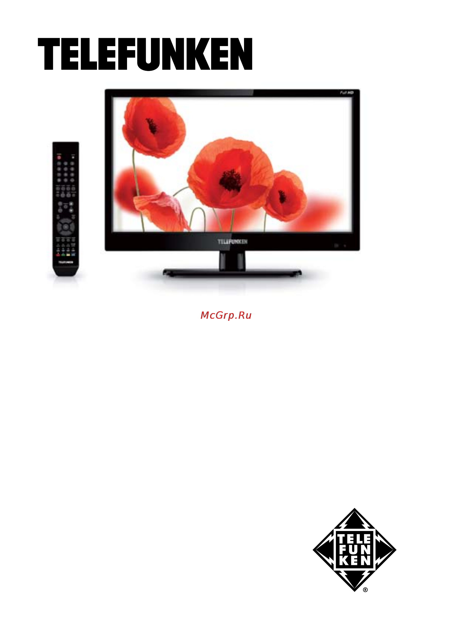 Telefunken TF-LED22S1 Инструкция по эксплуатации онлайн