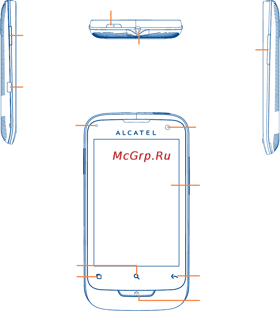 Alcatel ONE TOUCH 985D [7/77] Ваш телефон