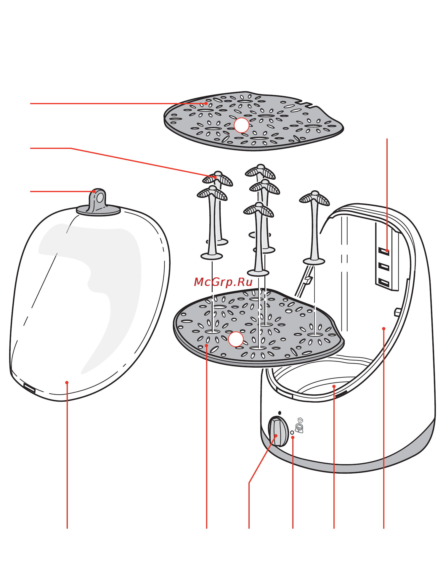 Tefal TD7300 [2/50] Drawings