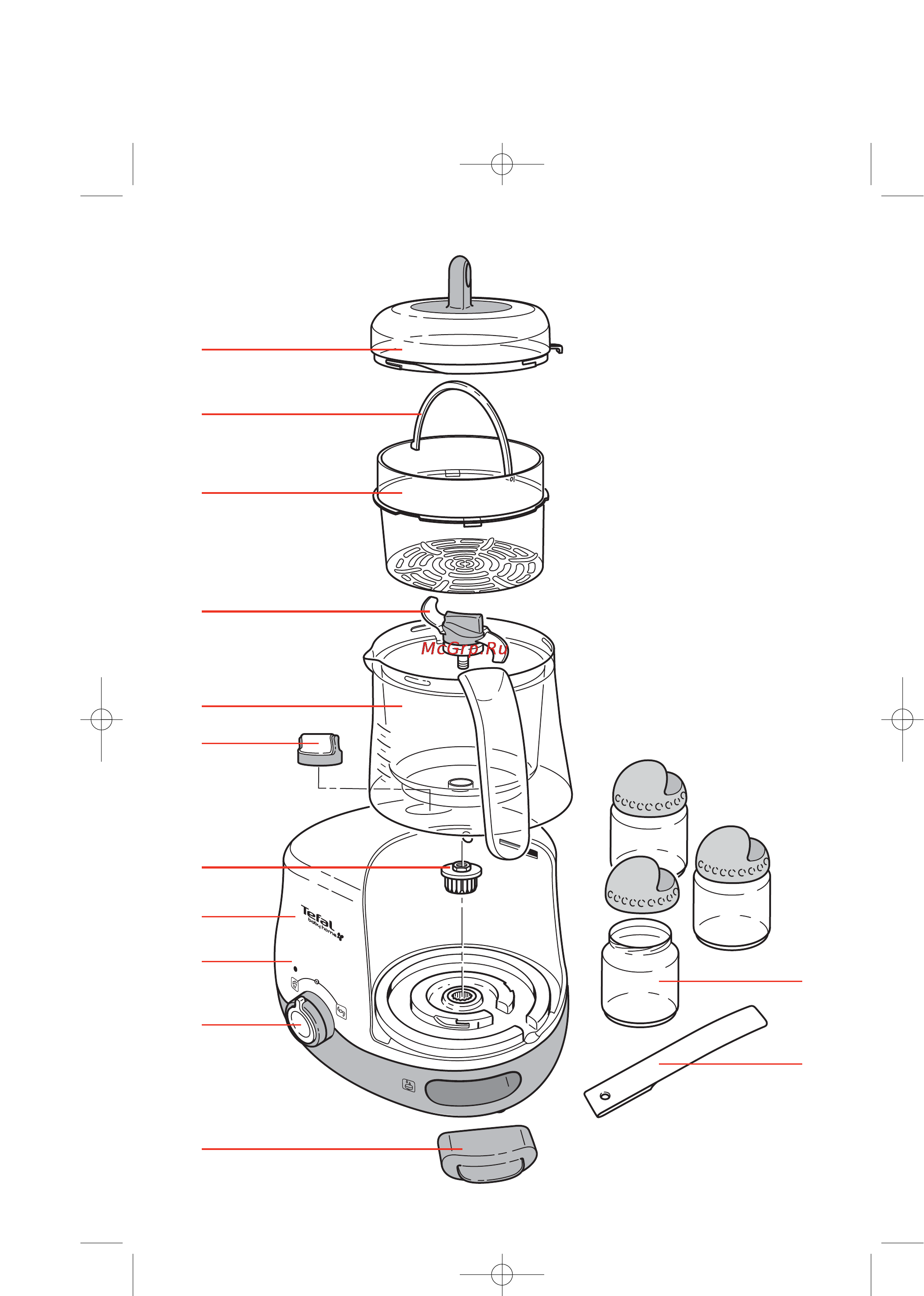 Tefal TD7000 Инструкция по эксплуатации онлайн [2/8] 79080