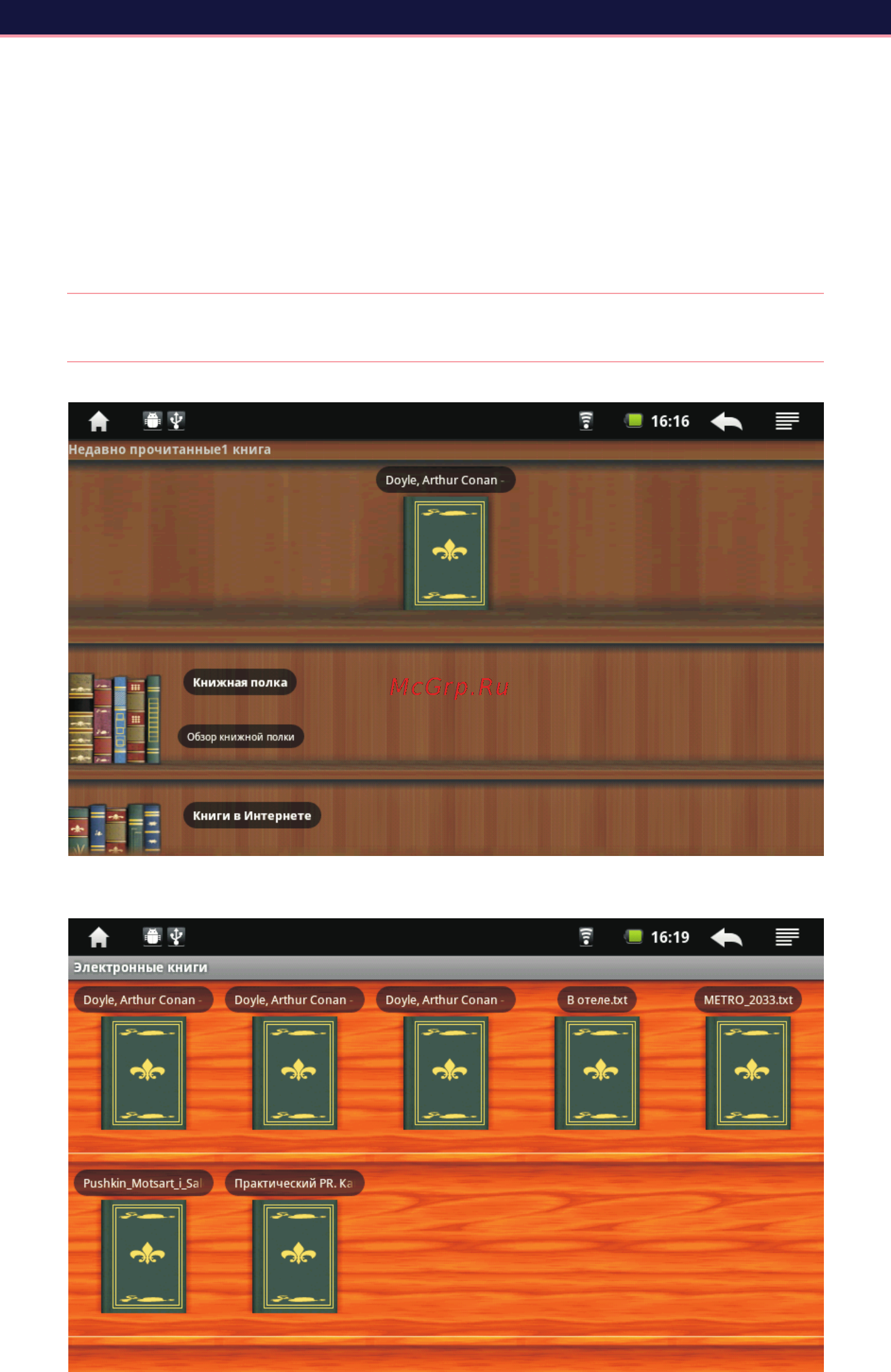 Wexler BOOK T7206 [17/29] Чтение