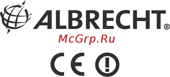 Albrecht AE5090XL [16/18] Европейская декларация соответствия