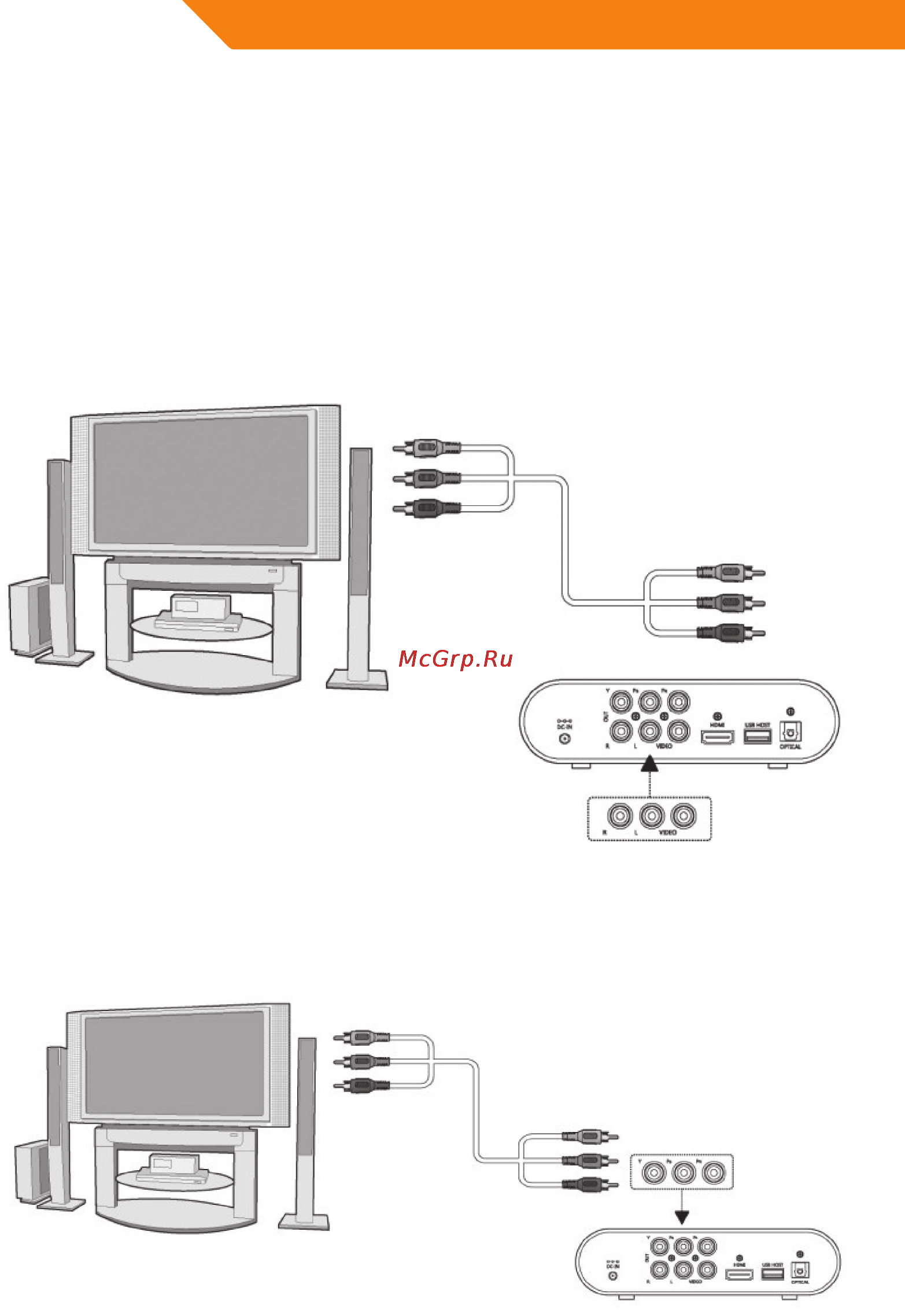 Acme DP01 [44/164] Televiisoriga ühendamine