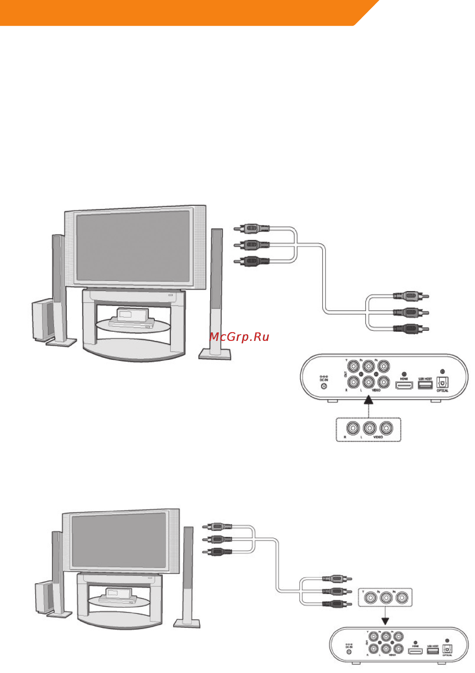Acme DP01 [7/164] Connecting to a tv