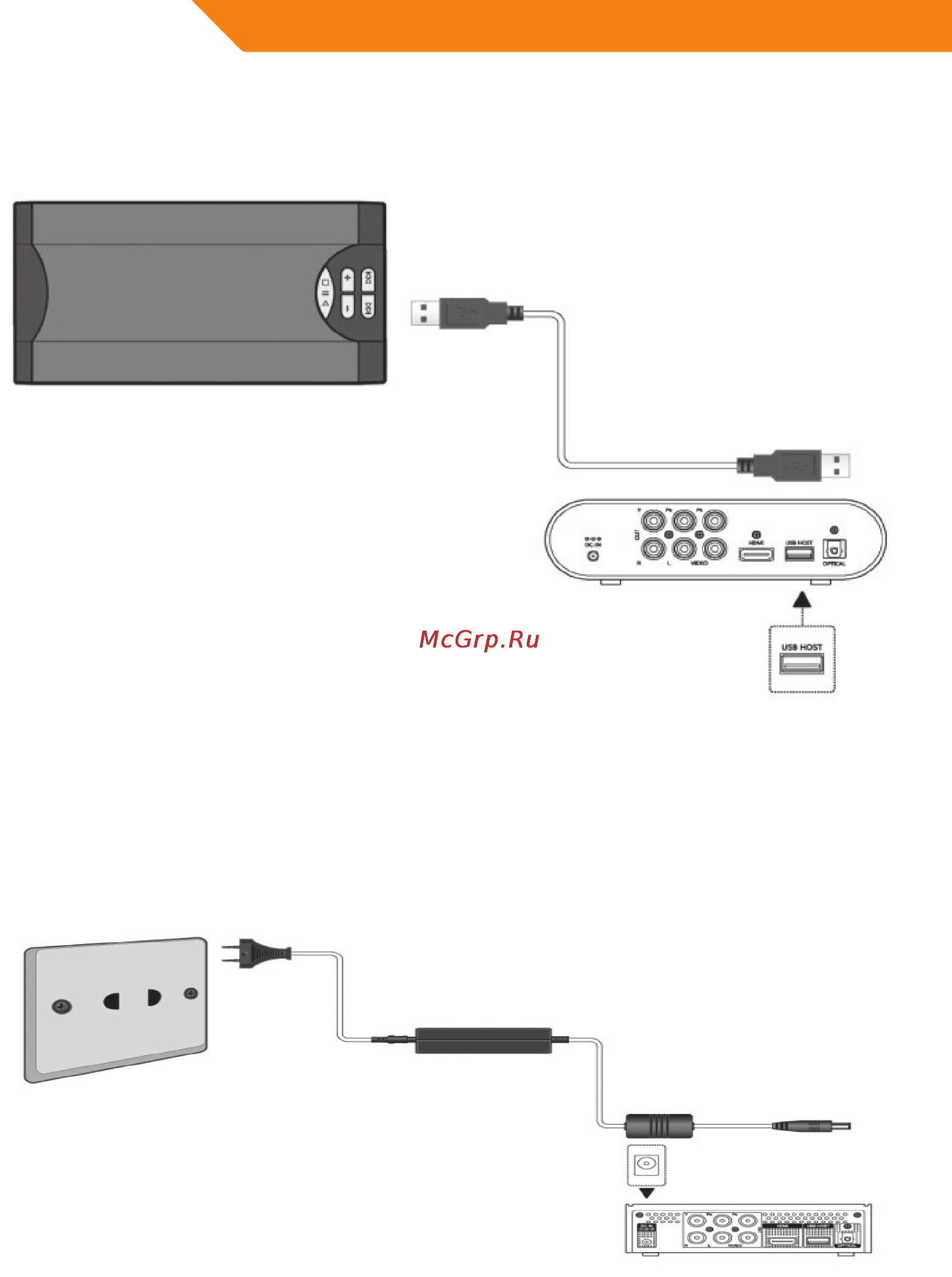 Acme DP01 [82/164] Usb laitteen liittäminen