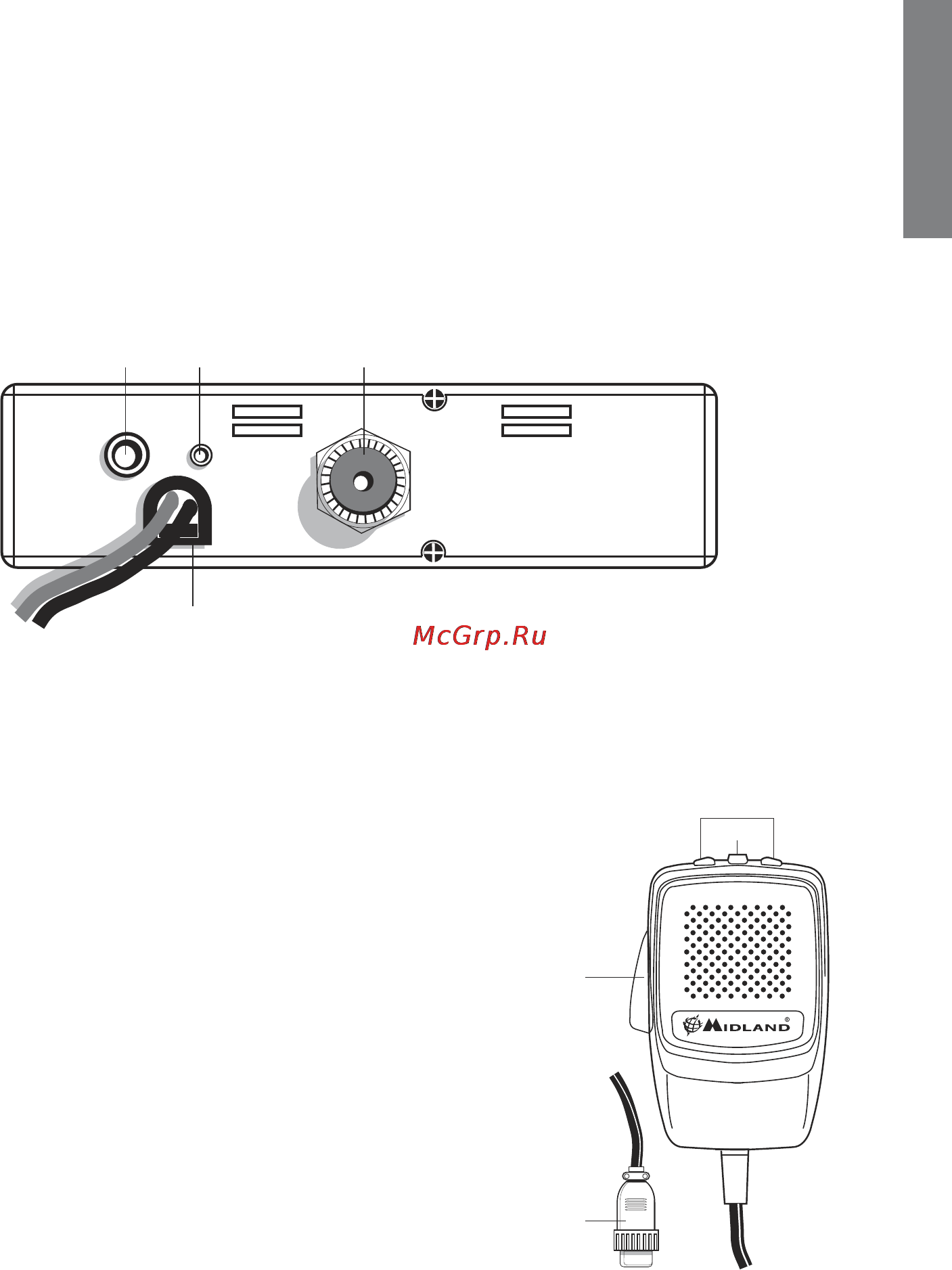 Midland 278 [9/56] Rear panel