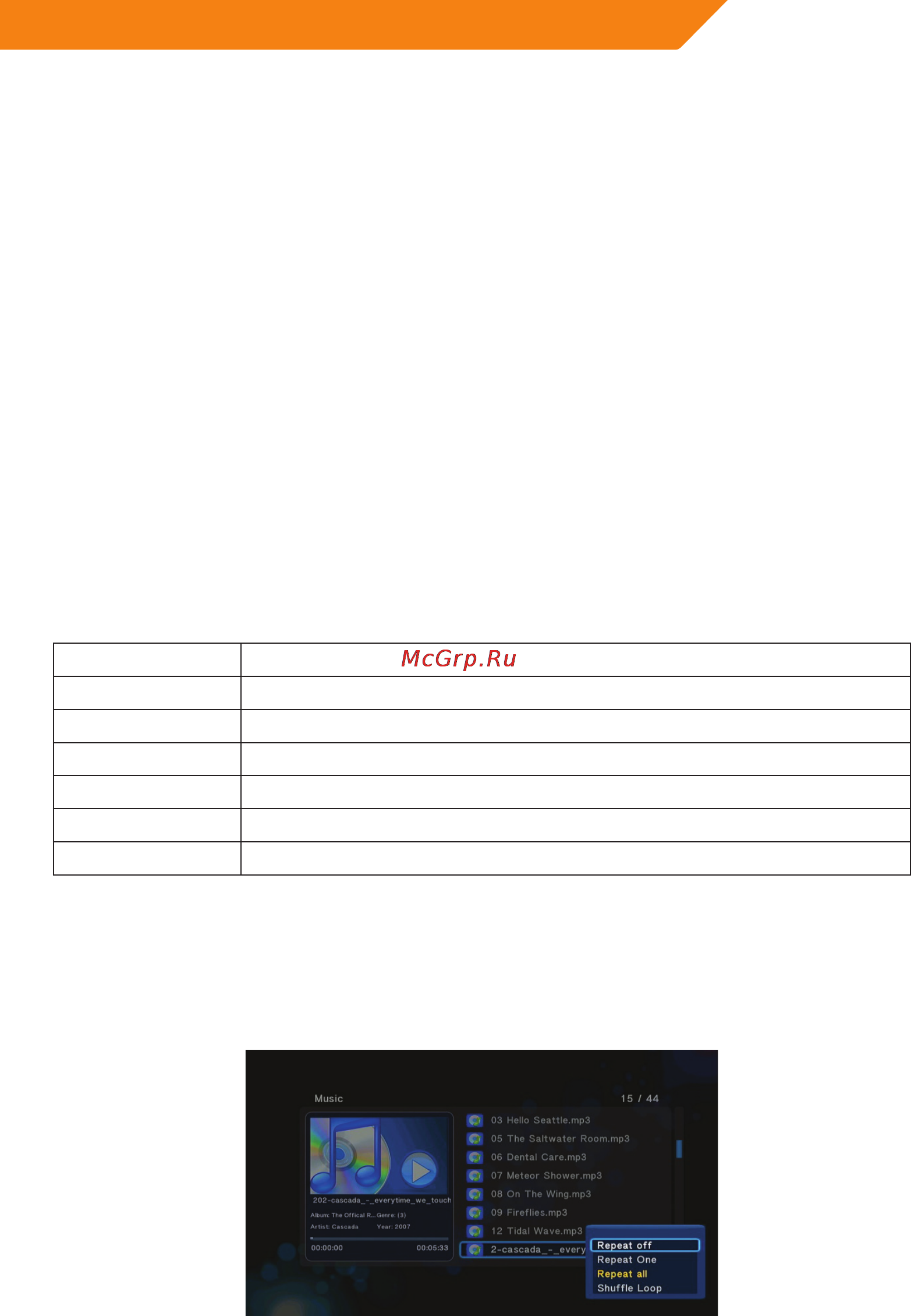 Acme MP01 [21/94] Music playback control