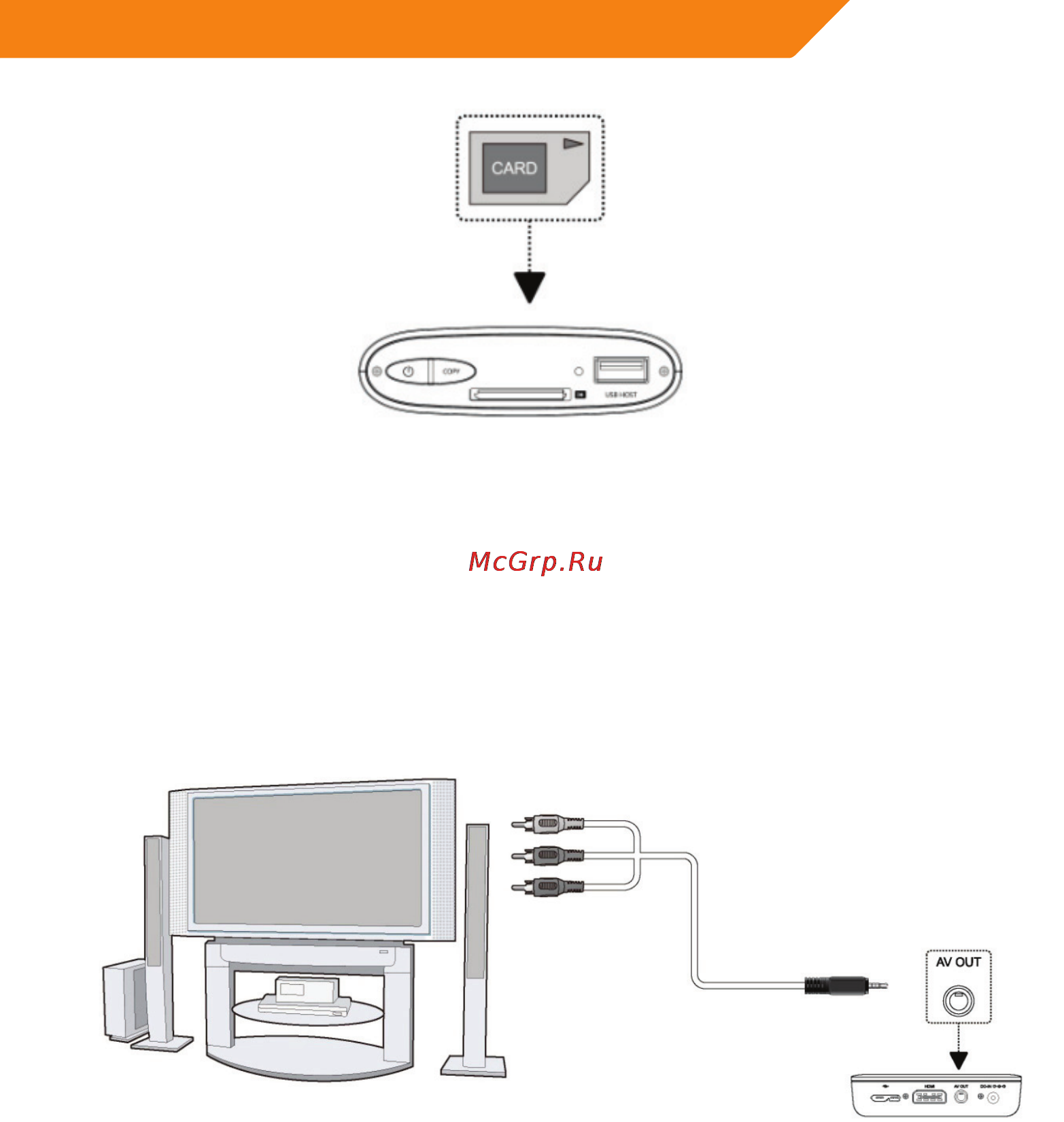 Acme MP01 [49/94] Tv savienojums