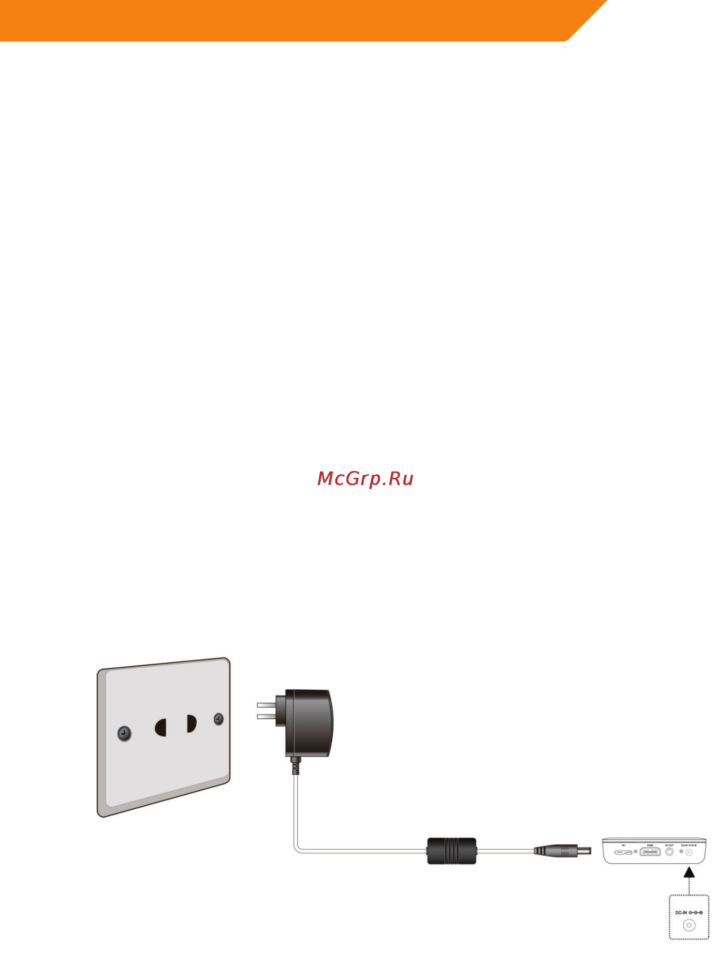 Acme MP01 [79/94] Conectarea 2 conectarea la sursa de alimentare