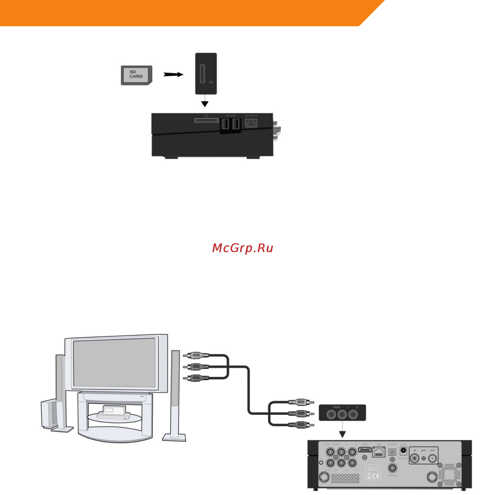 Acme DP02 [117/202] Jungimas prie televizoriaus