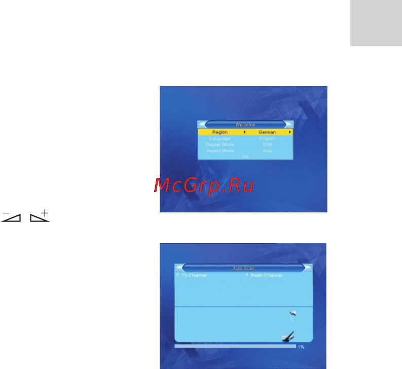 Acme DVBT02 [105/124] Страница приветствия
