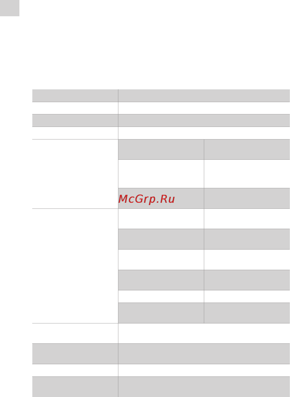 Acme V130 [48/88] Технические характеристики