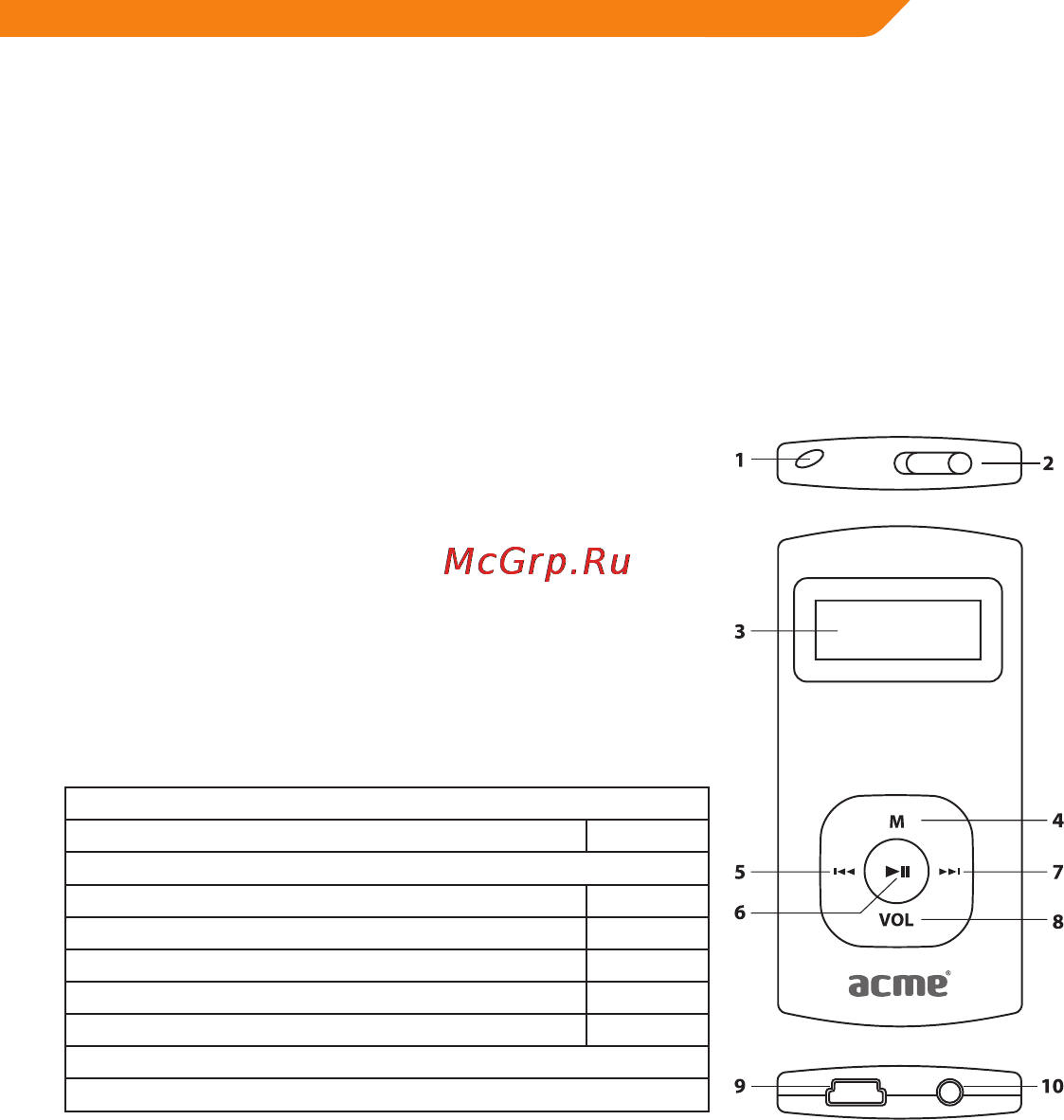 Acme V160 [53/70] Благодарим вас