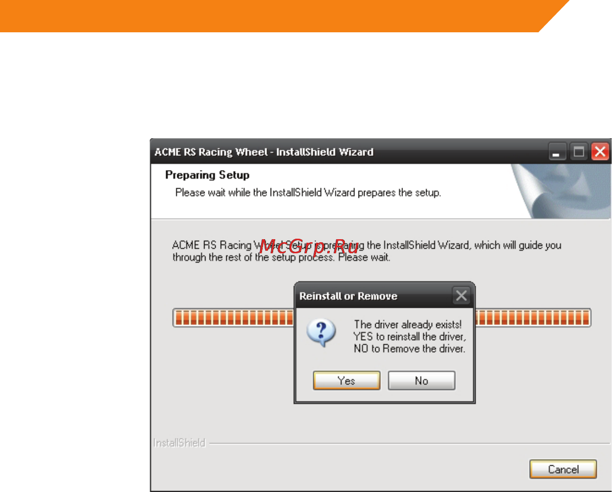 Acme RS RACING WHEEL [143/160] Desinstalar o driver