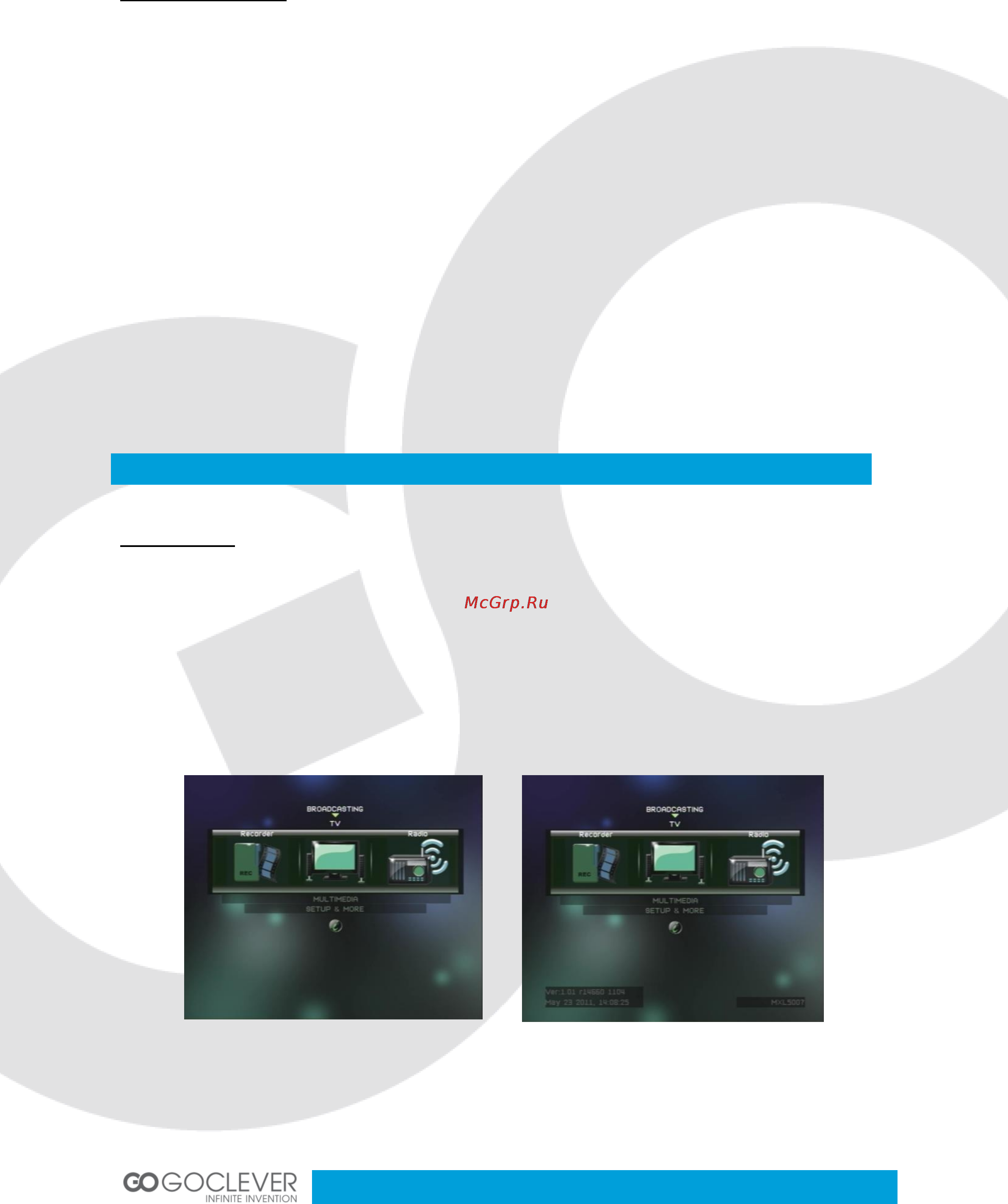 Goclever DVB-T 400 INTERNET TV [27/41] Obsługa urządzenia