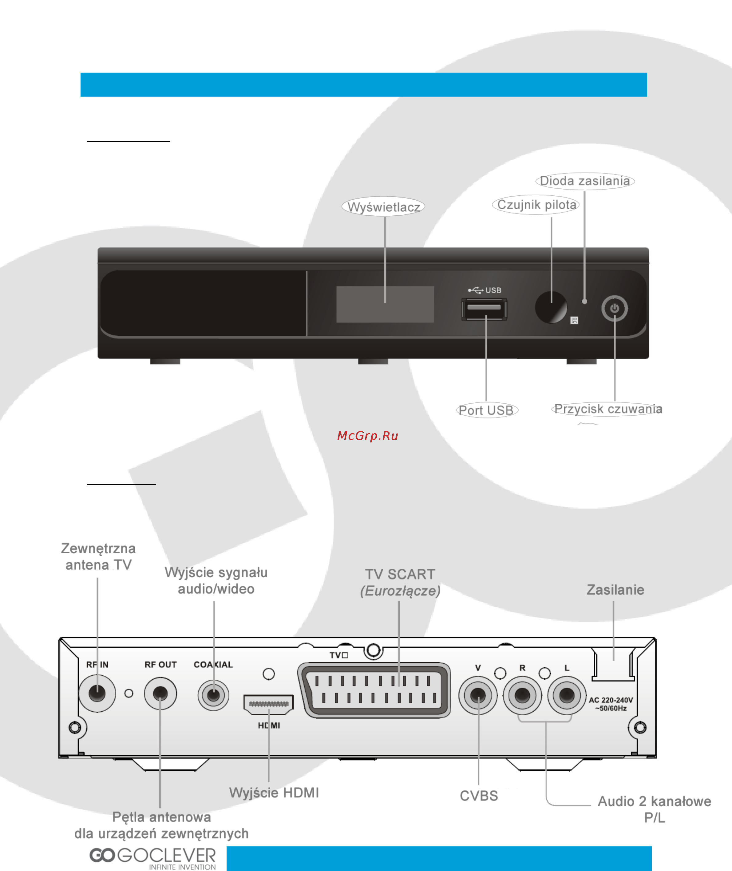 Goclever DVB-T 300 [5/47] Wprowadzenie
