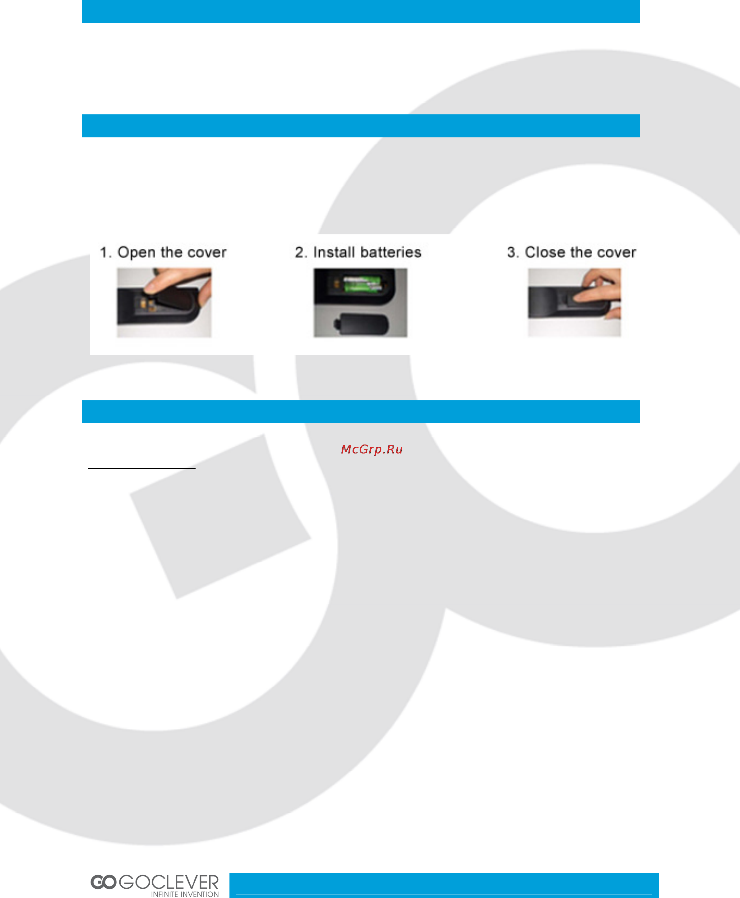 Goclever DVB-T 200 [5/37] Remote control