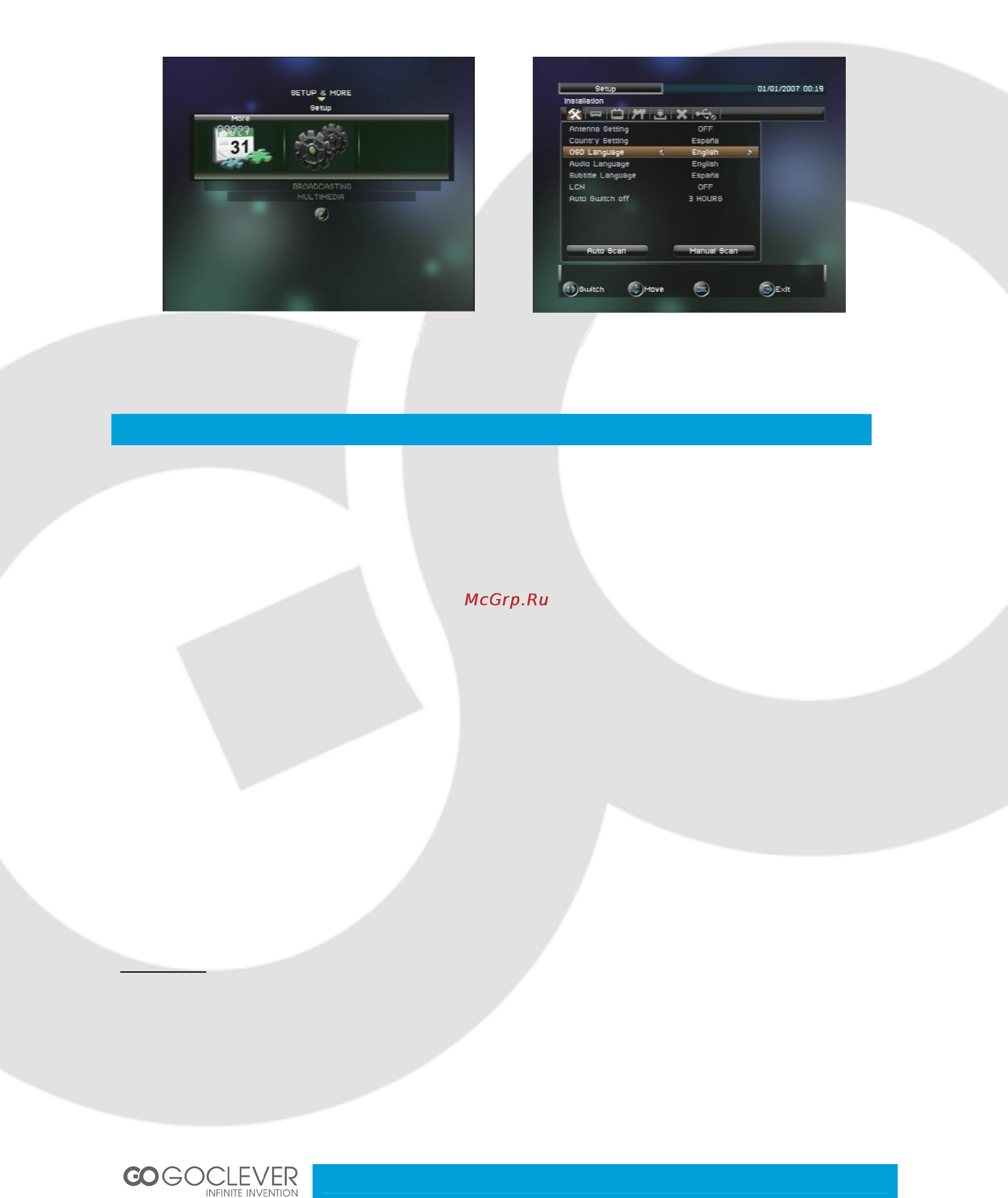 Goclever DVB-T 200 [6/37] Service searching