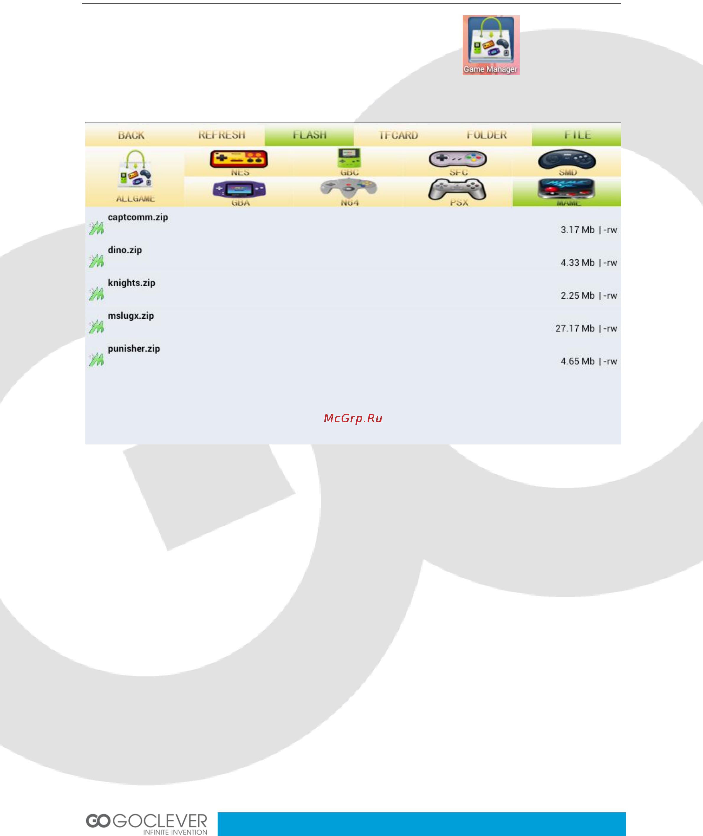 Goclever GAMEPAD 7 Инструкция по эксплуатации онлайн [11/27] 79170
