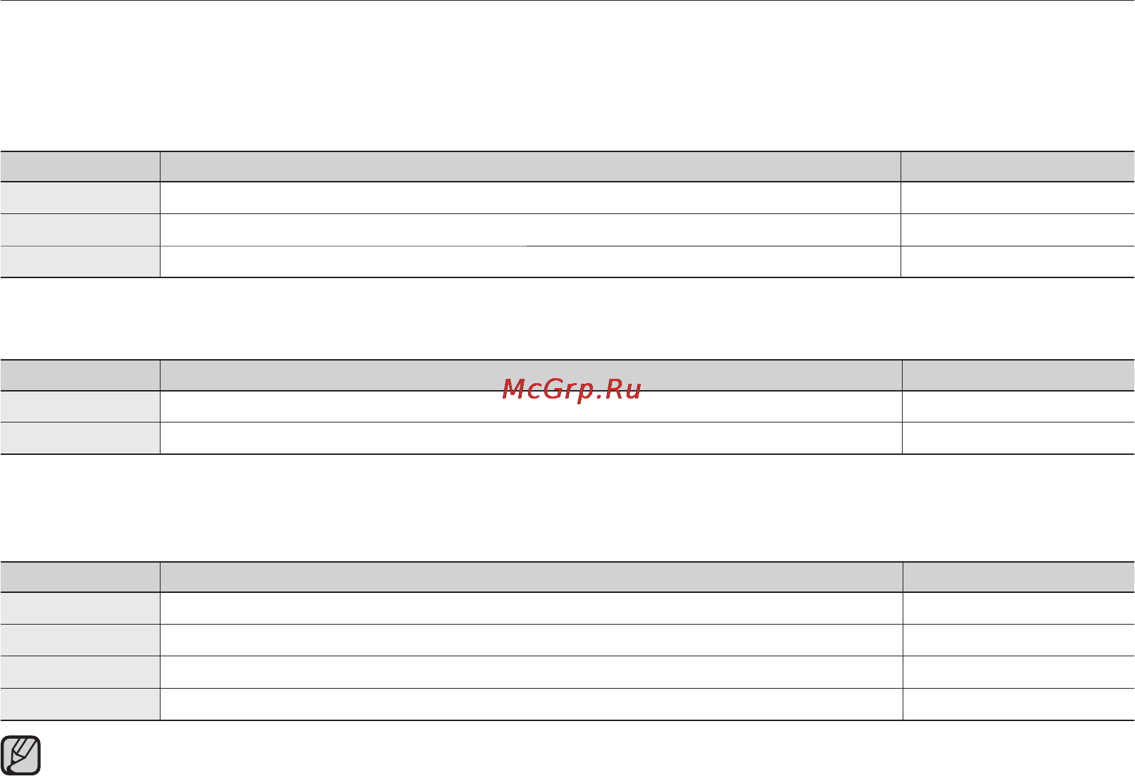 Samsung VP-MX20H [86/121] Настройка параметров