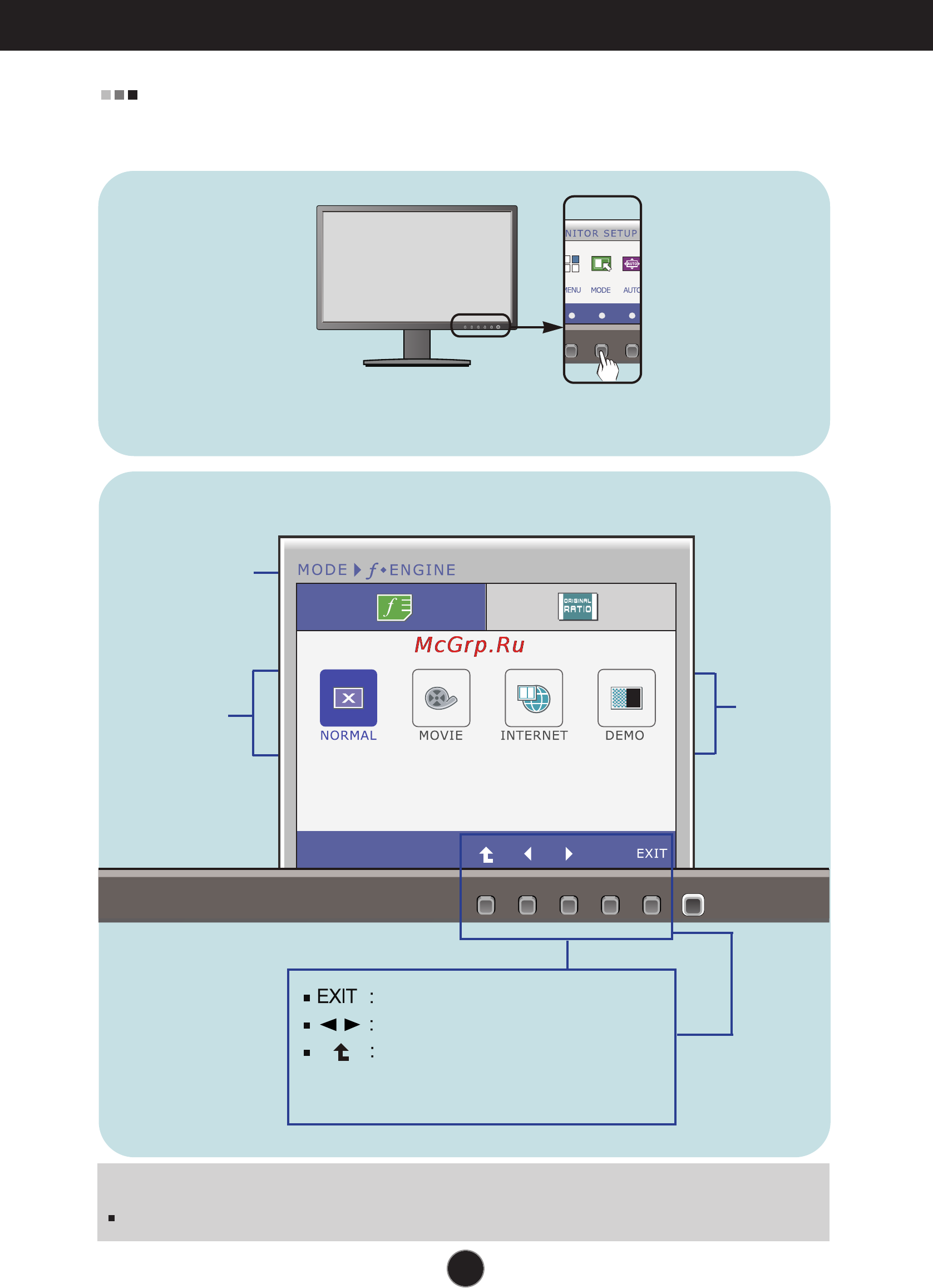 LG W2346S-BF [21/38] On screen display osd selection and adjustment