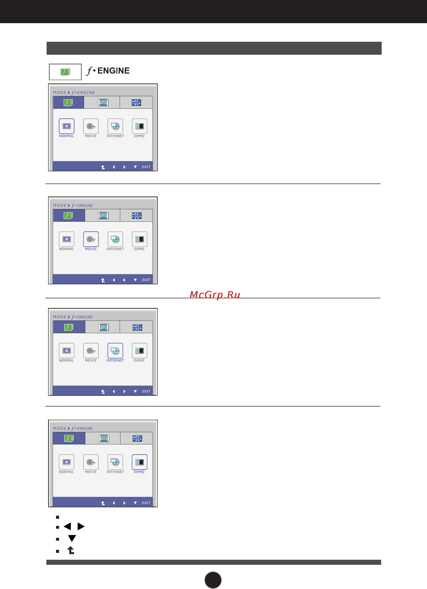LG W2040T [19/29] On screen display osd selection and adjustment