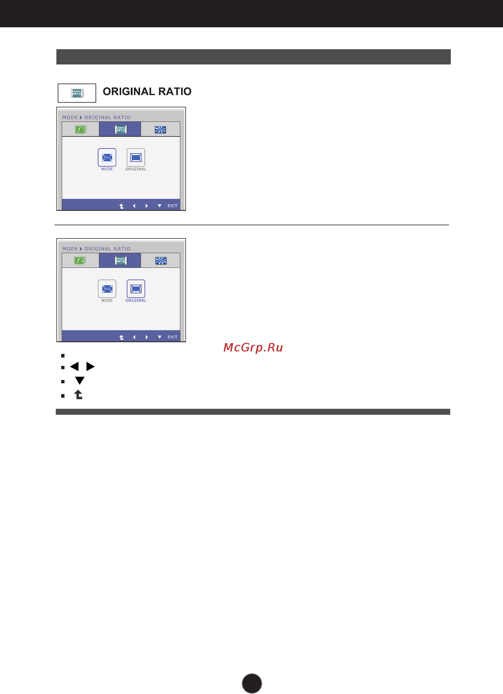 LG W2040T [20/29] On screen display osd selection and adjustment