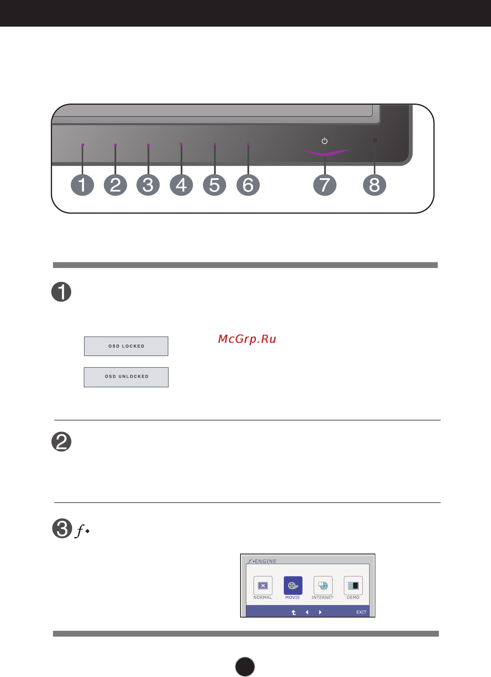 LG E2250V [13/33] Button
