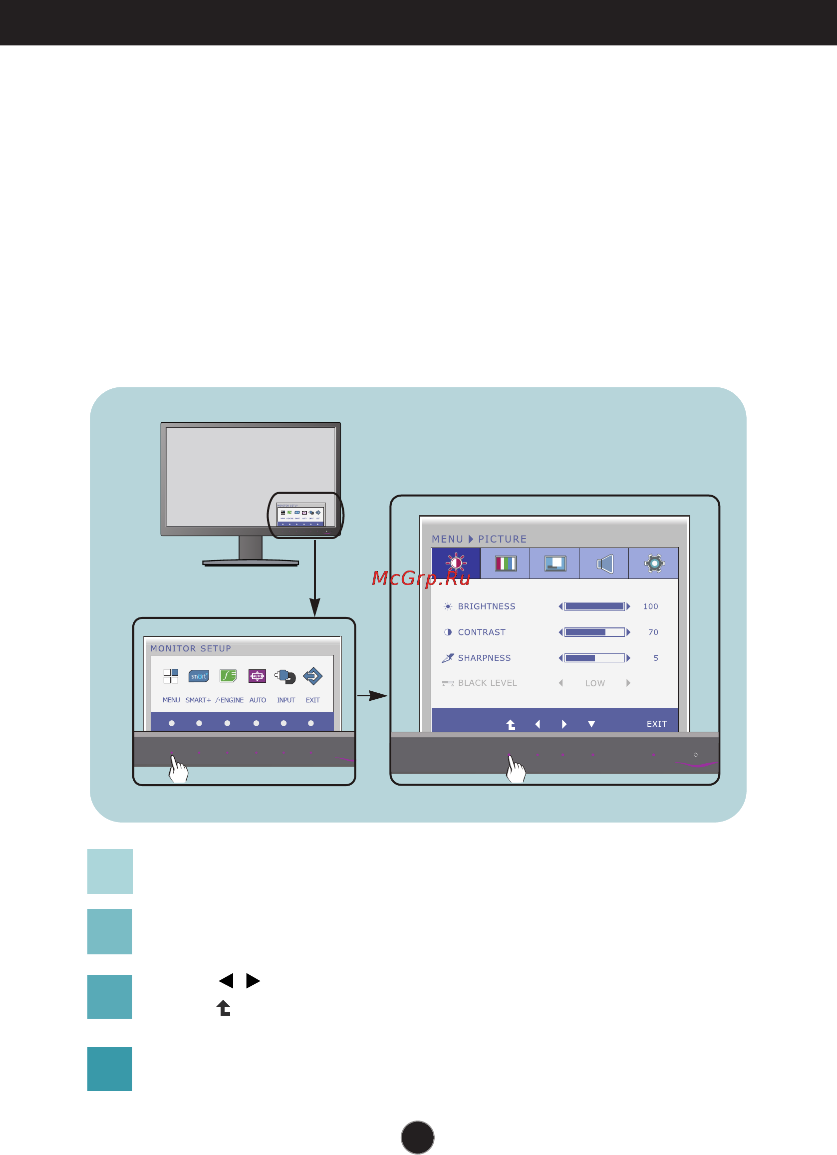 LG E2250V [15/33] On screen display osd control adjustment