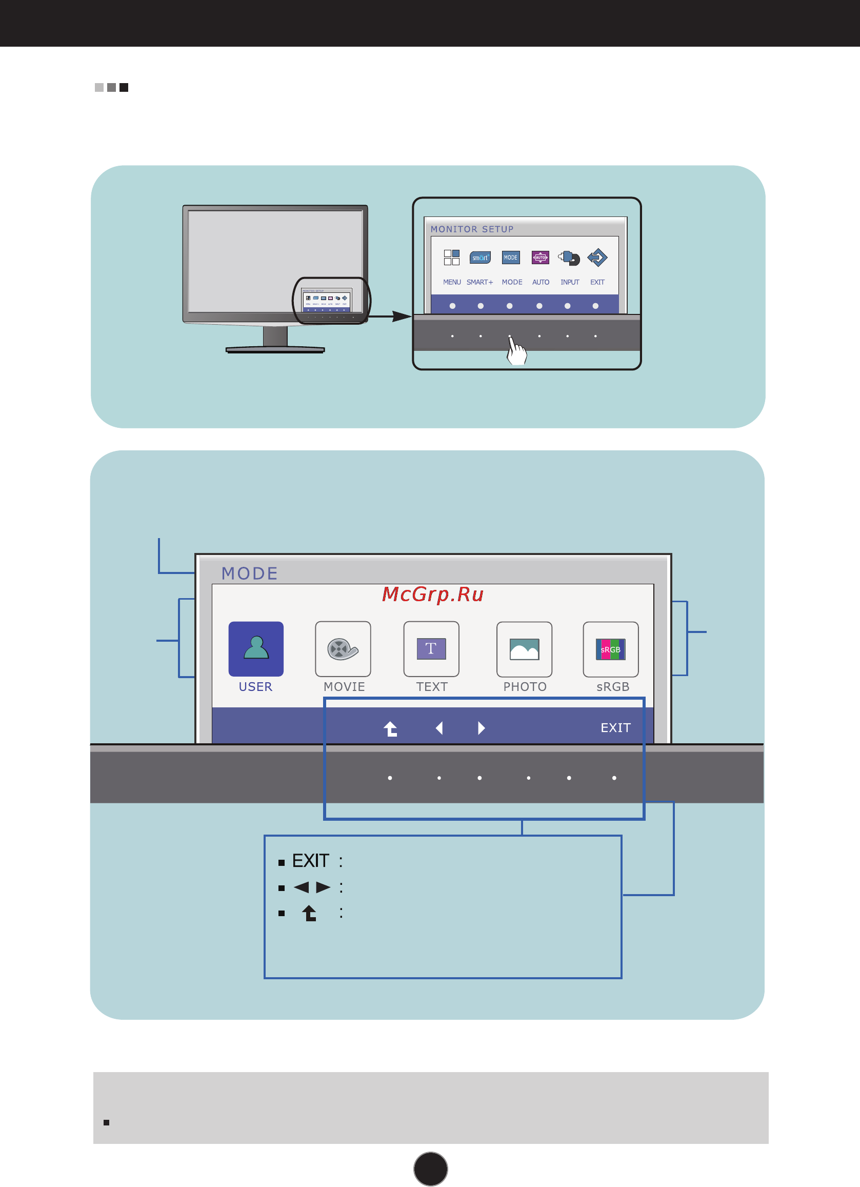 LG IPS236V [22/32] On screen display osd selection and adjustment