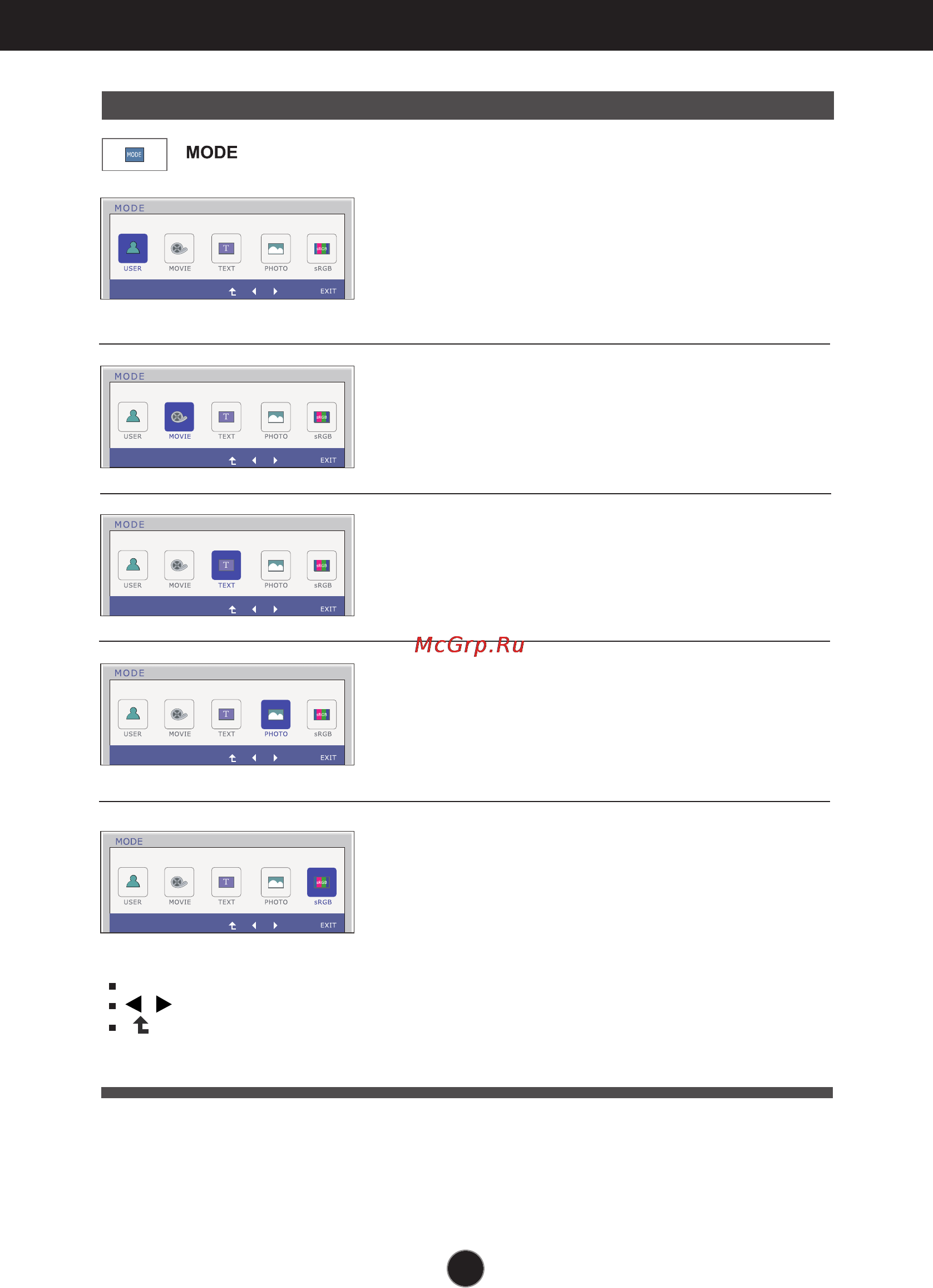 LG IPS236V [23/32] On screen display osd selection and adjustment