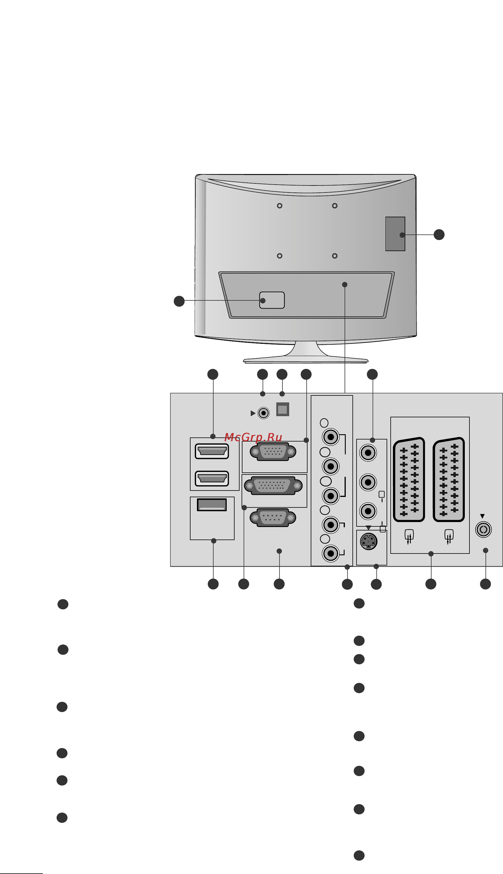 LG M197WD-PZ [3/103] Информация о задней панели