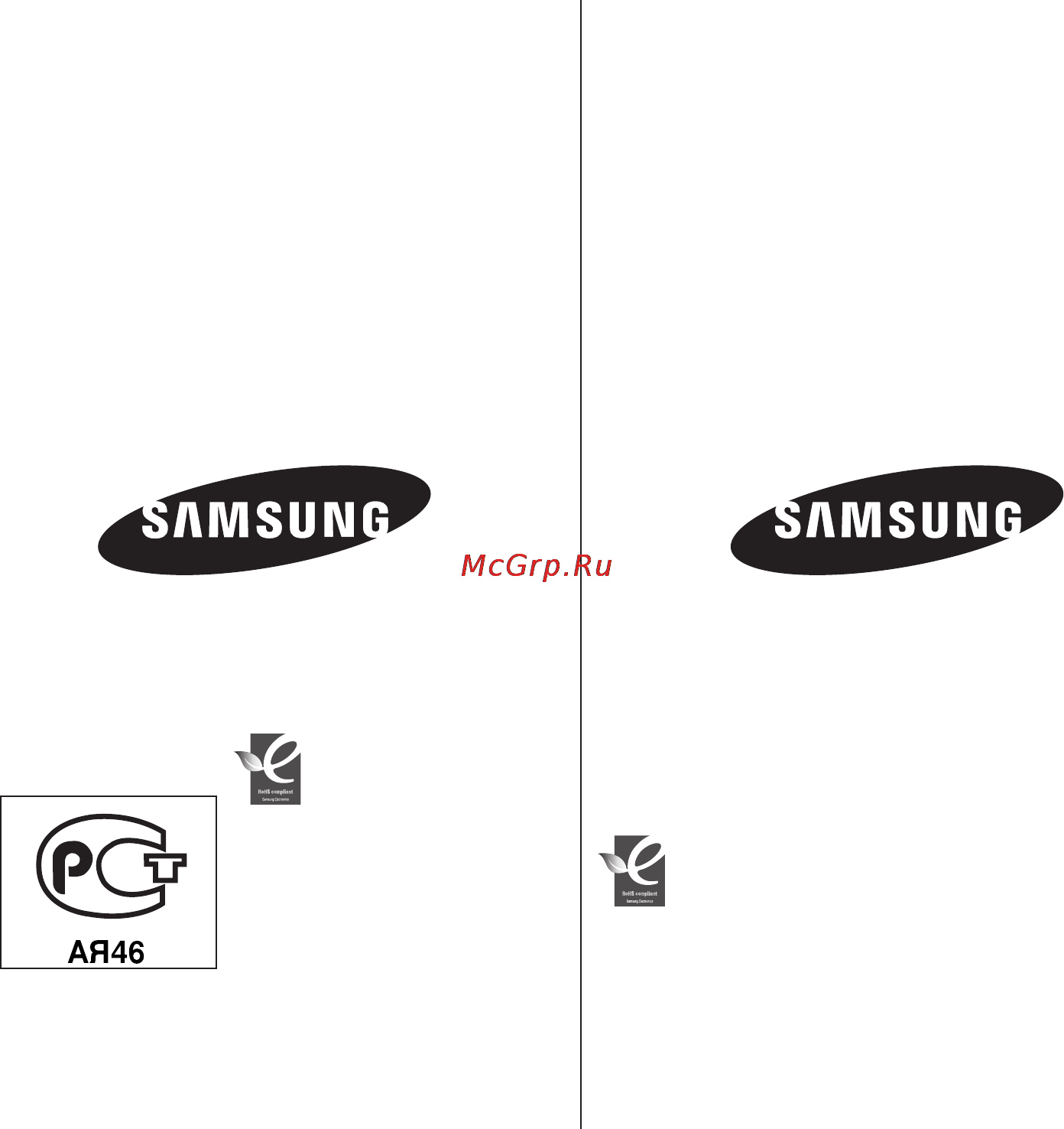Samsung VP-DX100I [121/121] Code no ad68 02550k 00