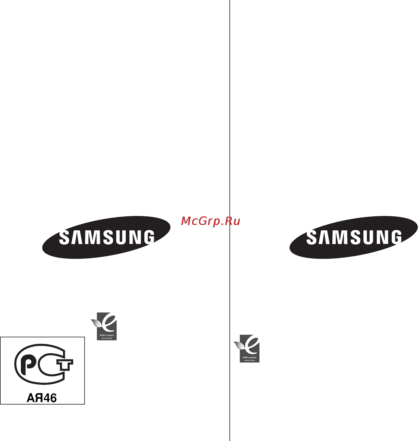 Samsung VP-DX10 [125/125] Code no ad68 01309l 00