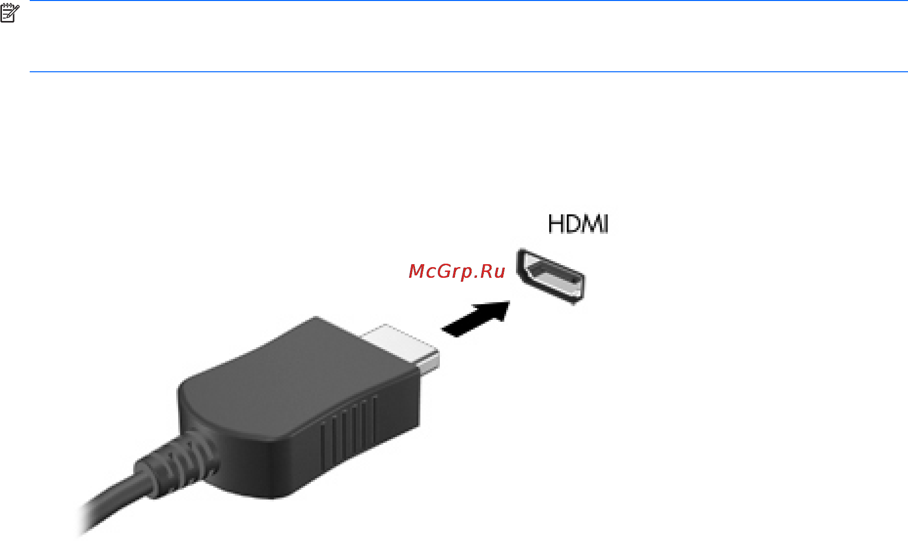 HP Pavilion dv6-1120ER [111/305] Подключение устройства hdmi