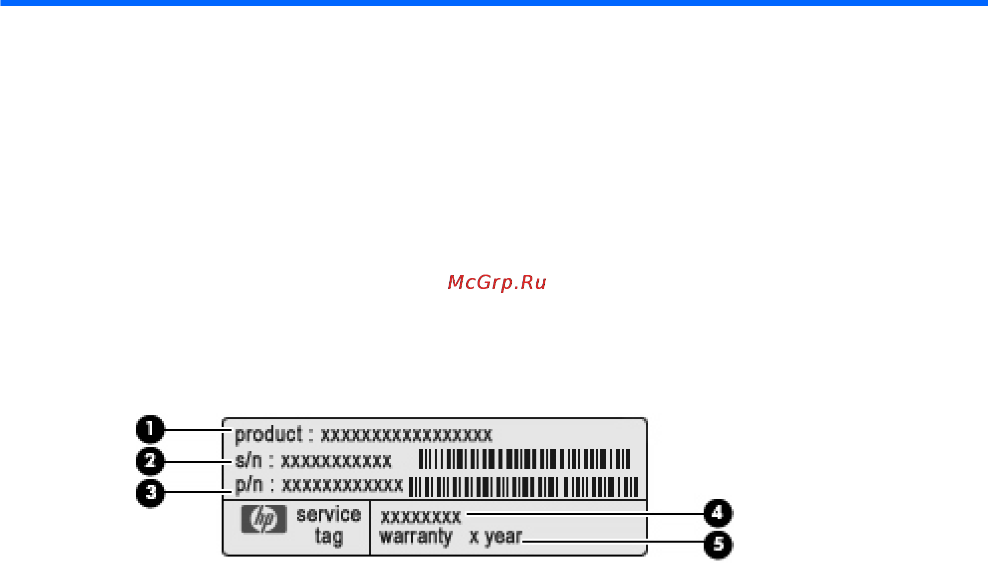 HP Pavilion dv6-1120ER [251/305] Наклейки