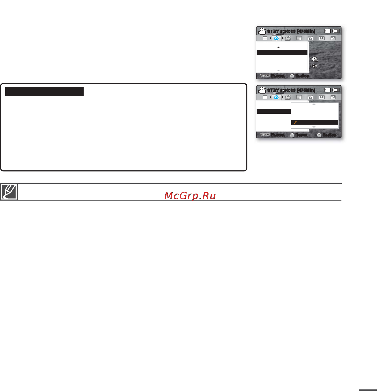 Samsung SMX-C24BP [85/121] Тип даты