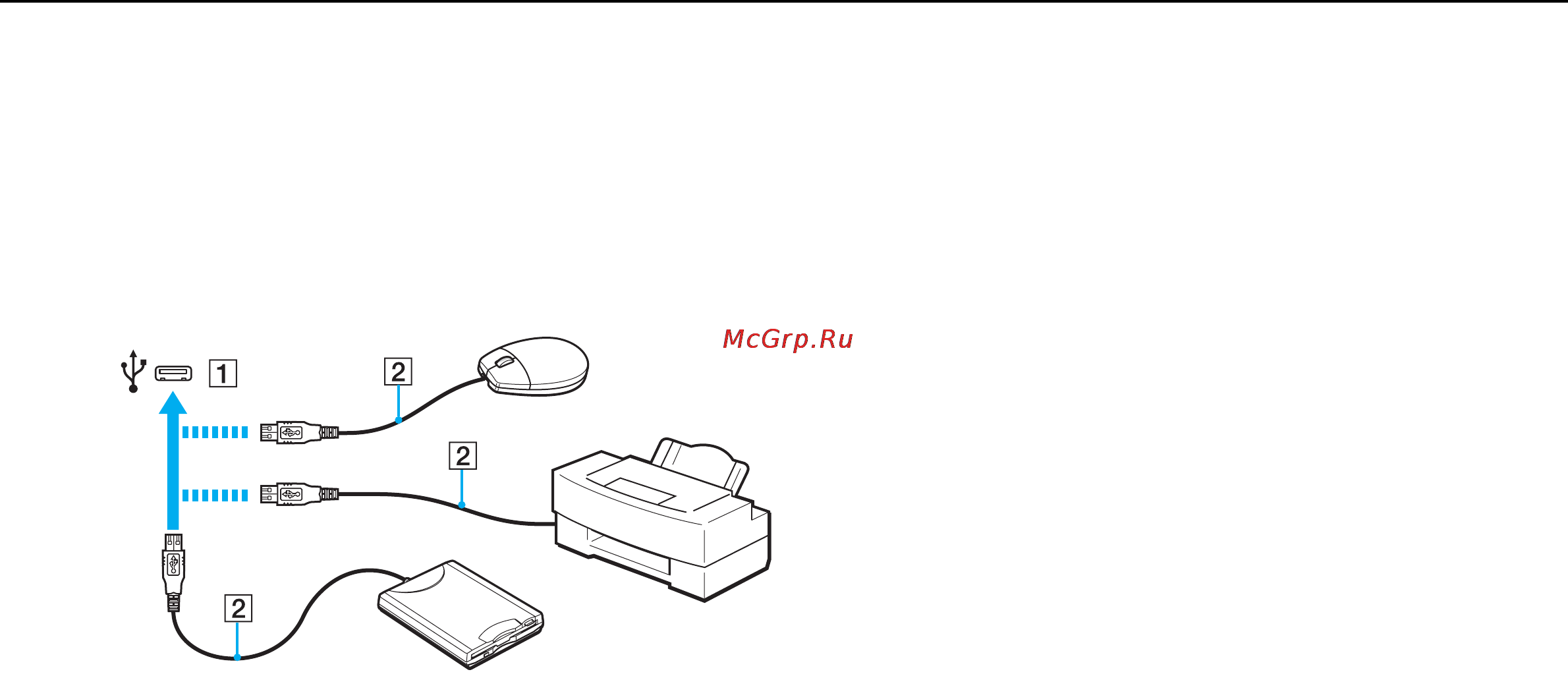 Sony VGN-NW26MRGB [85/173] Подключение usb устройства