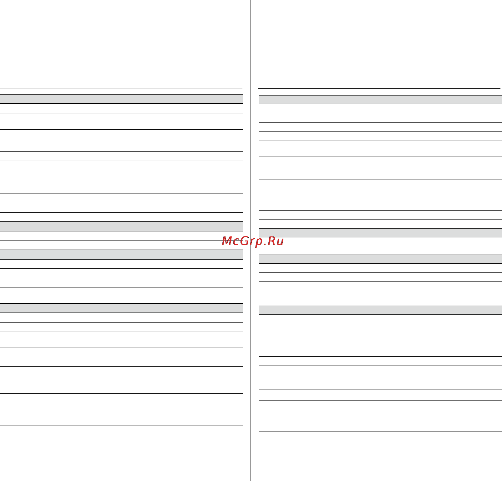 Samsung VP-D381I [111/113] Технические характеристики