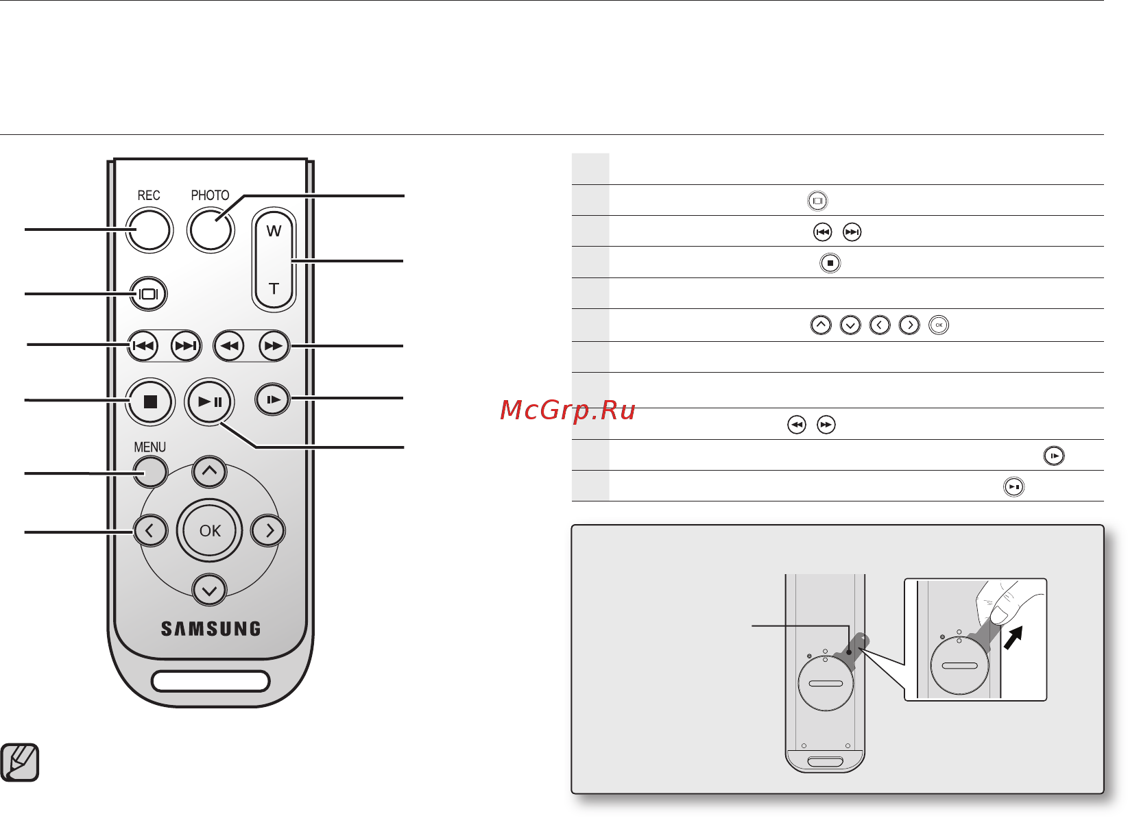 Samsung HMX-H105BP Black [21/143] Подготовка
