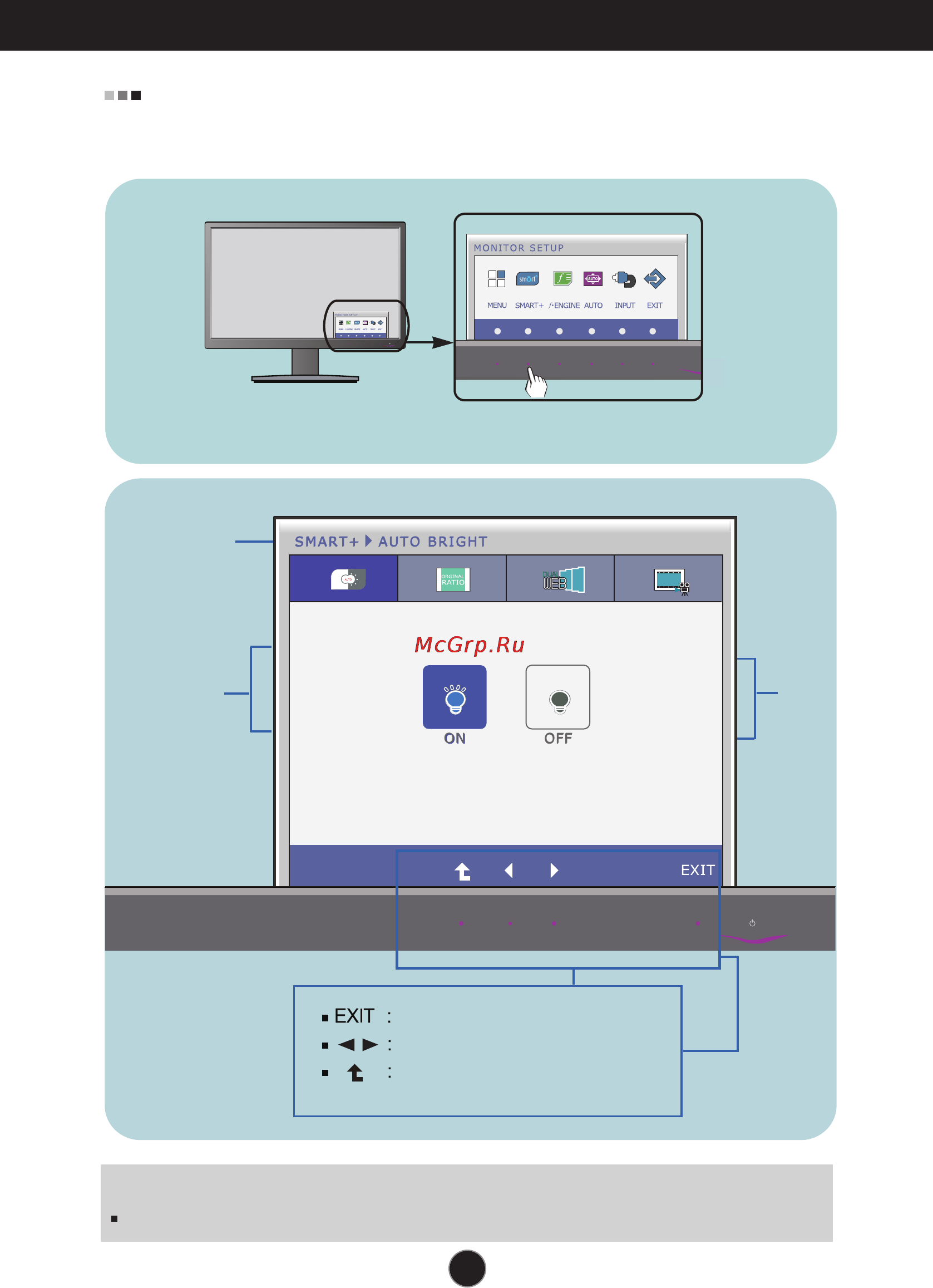 LG E1950T-PN [20/34] On screen display osd selection and adjustment