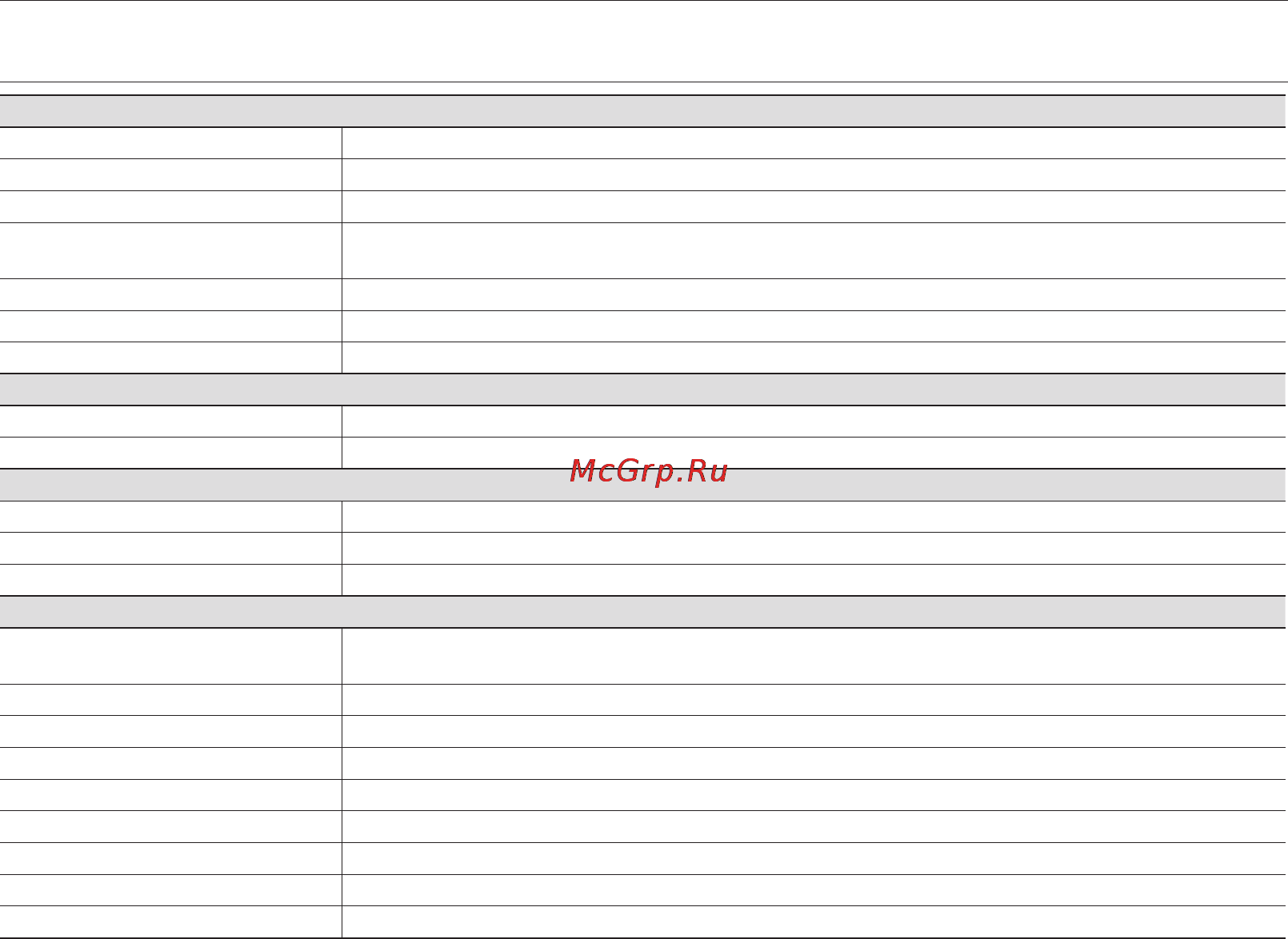 Samsung SMX-C14RP [137/139] Технические характеристики