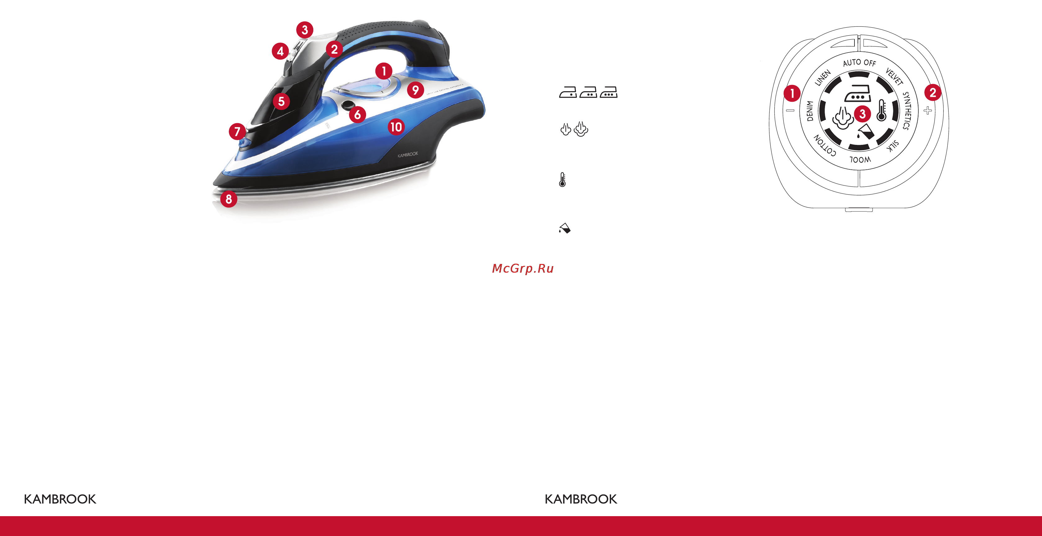 Kambrook AKI401 [3/9] Kambrook утюг aki401