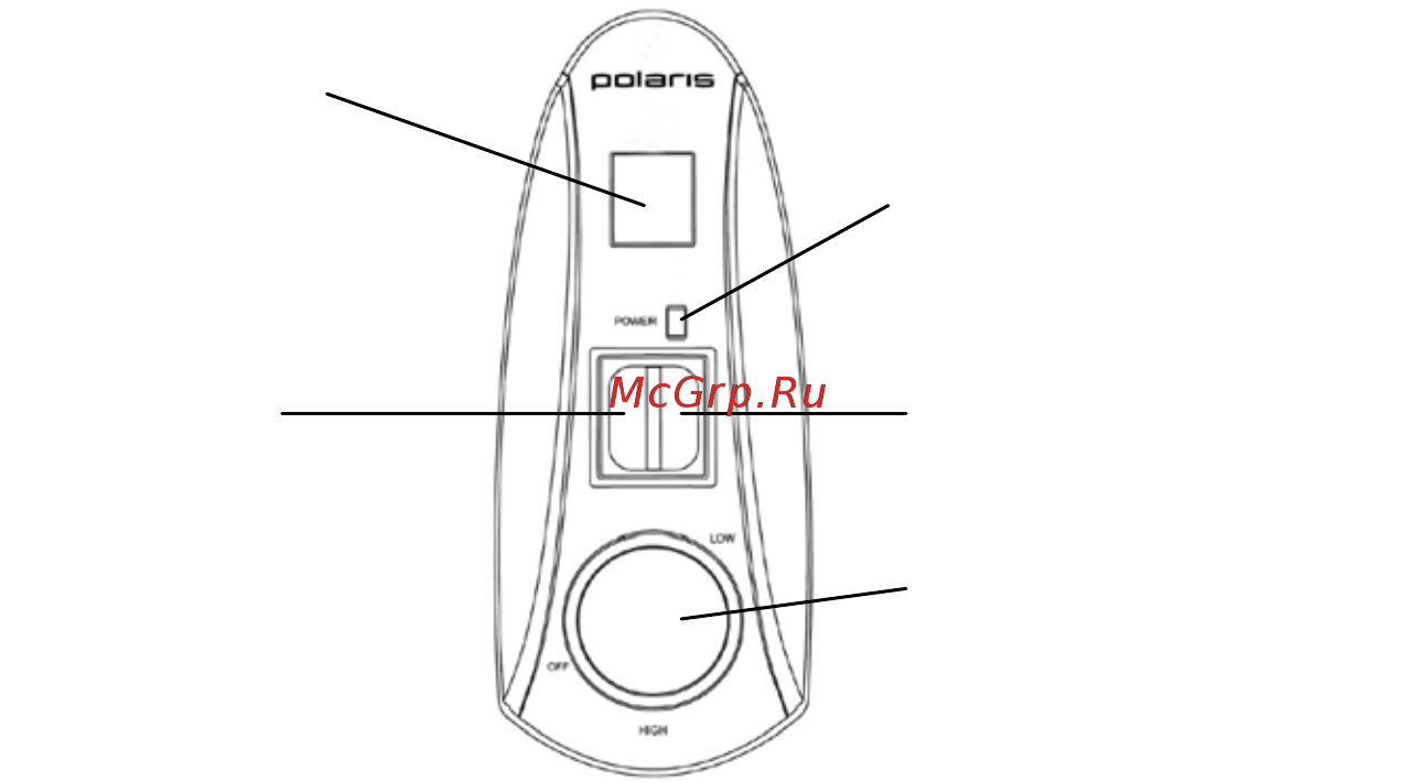 Polaris FDRS-50V Инструкция по эксплуатации онлайн [13/21] 18739