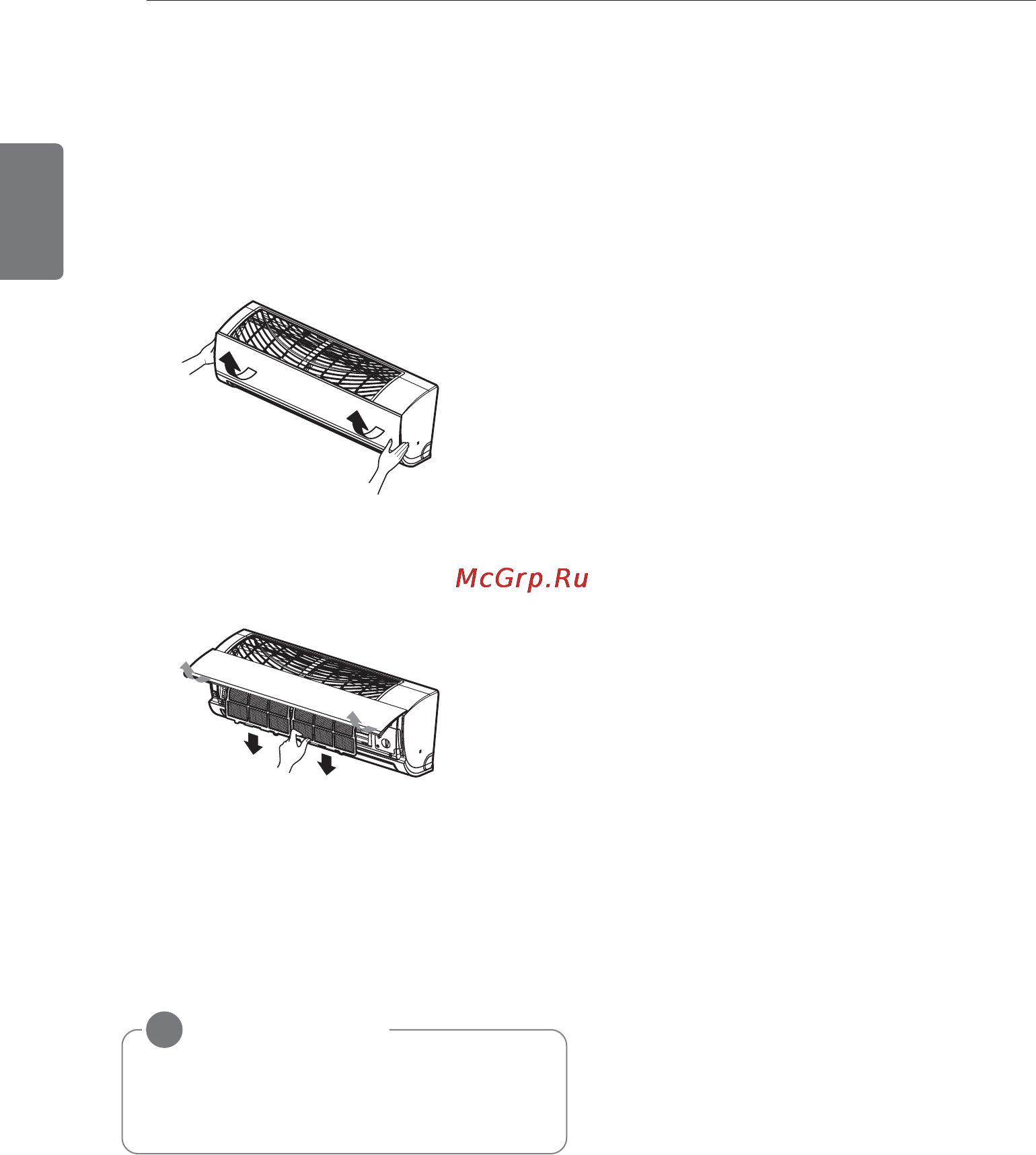 LG S12NF.SHD2 [18/21] Очистка воздушного фильтра