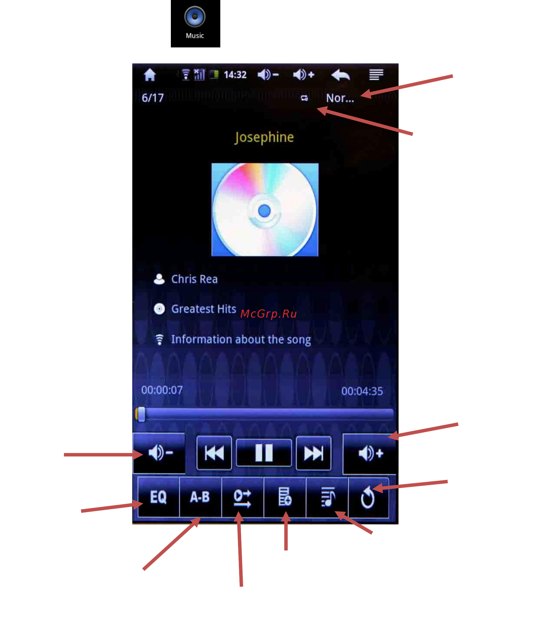 Explay AR-701 [20/25] Музыкальный проигрыватель