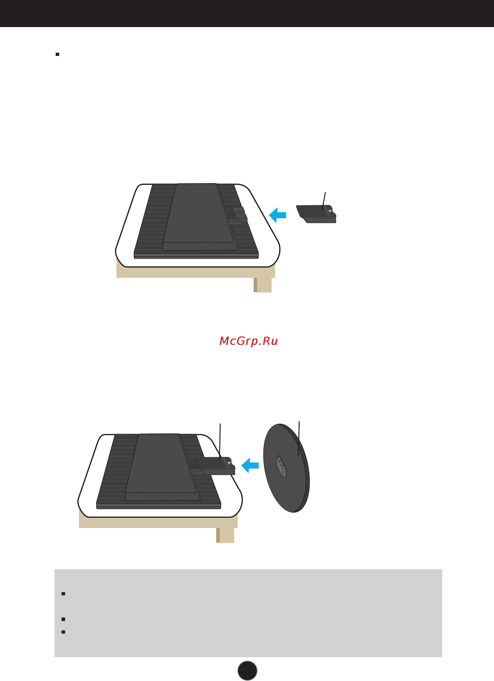 LG L1553S-SF [4/21] Connecting the stand