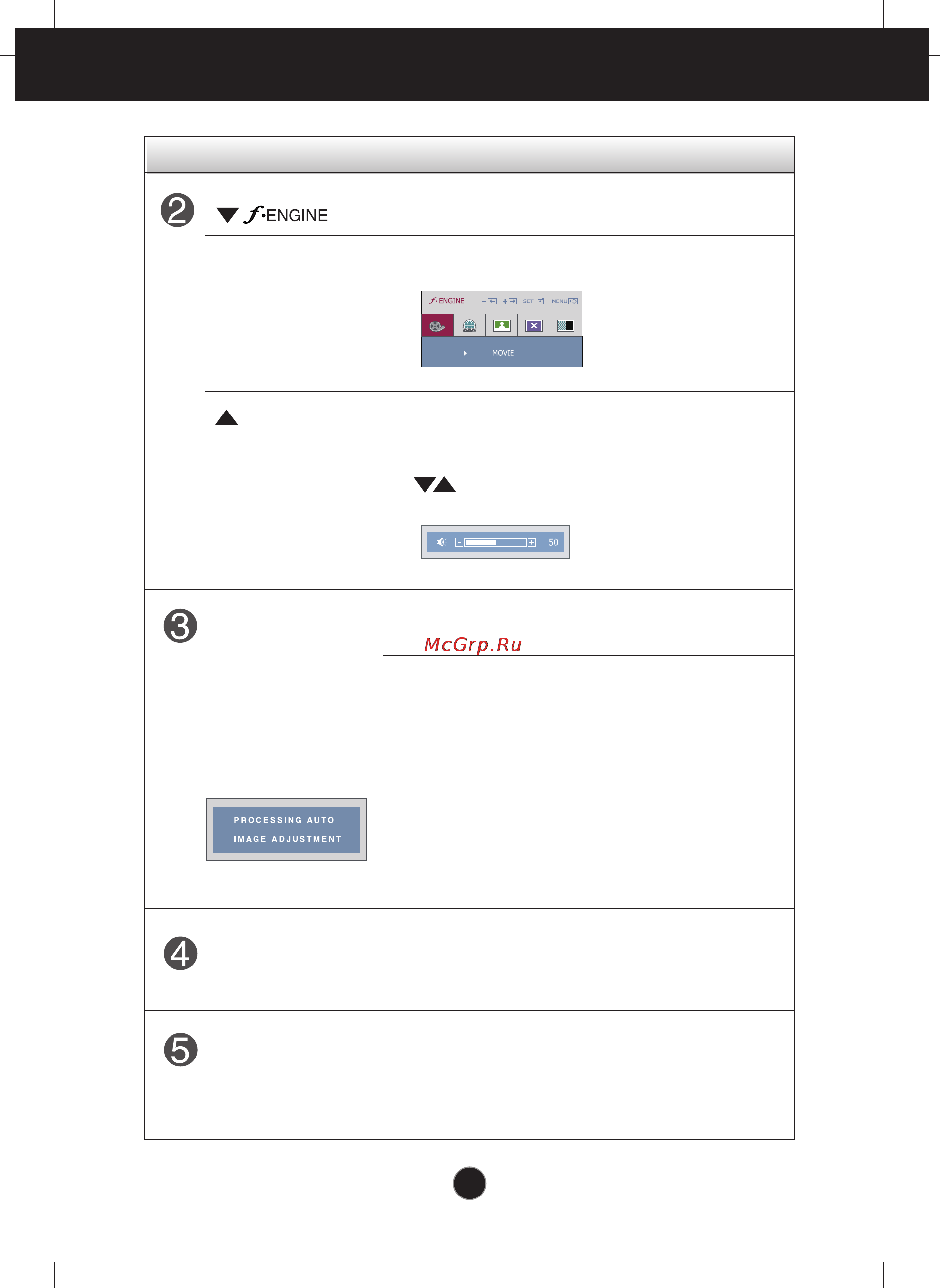 LG L1942SM-BF [9/24] Control panel functions